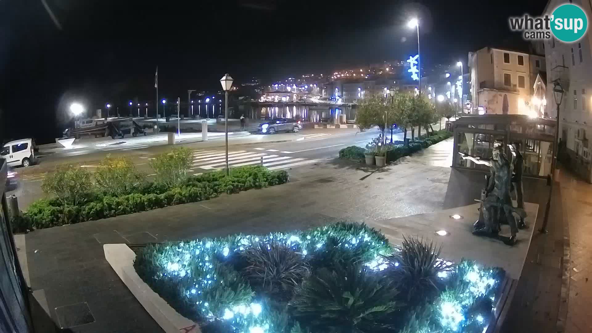 Live webcam Senj riva – fronte mare