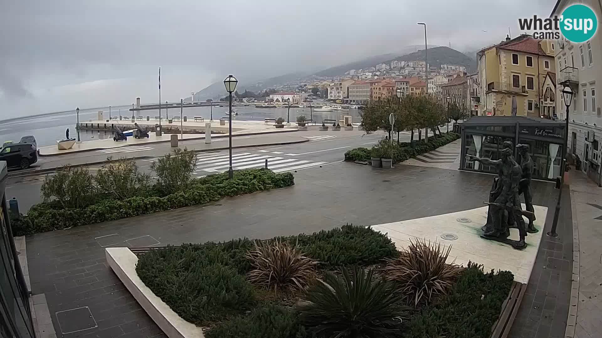 Live webcam Senj riva – seafront – Croatia