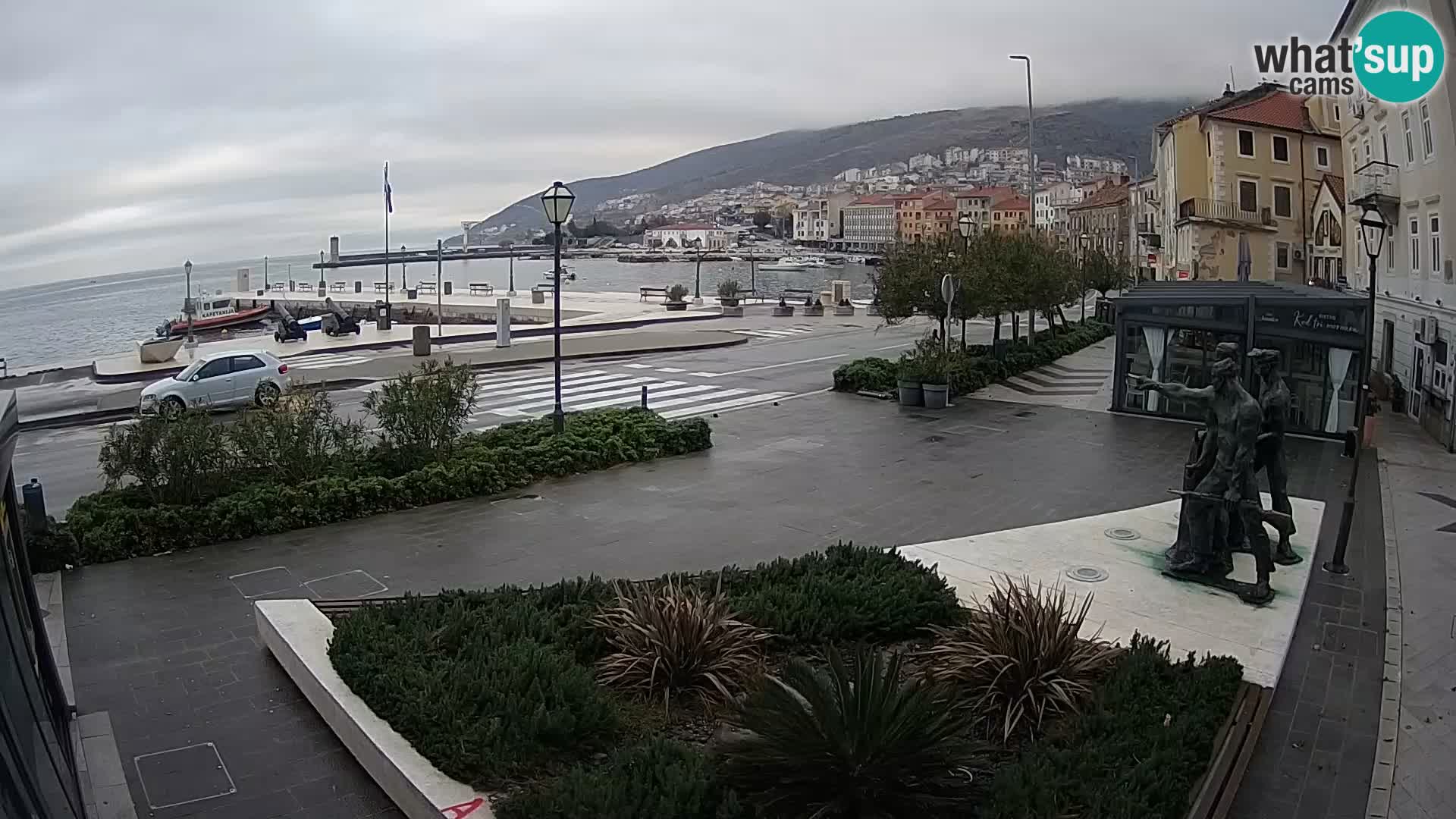 Spletna kamera v živo Senj riva – Hrvaška