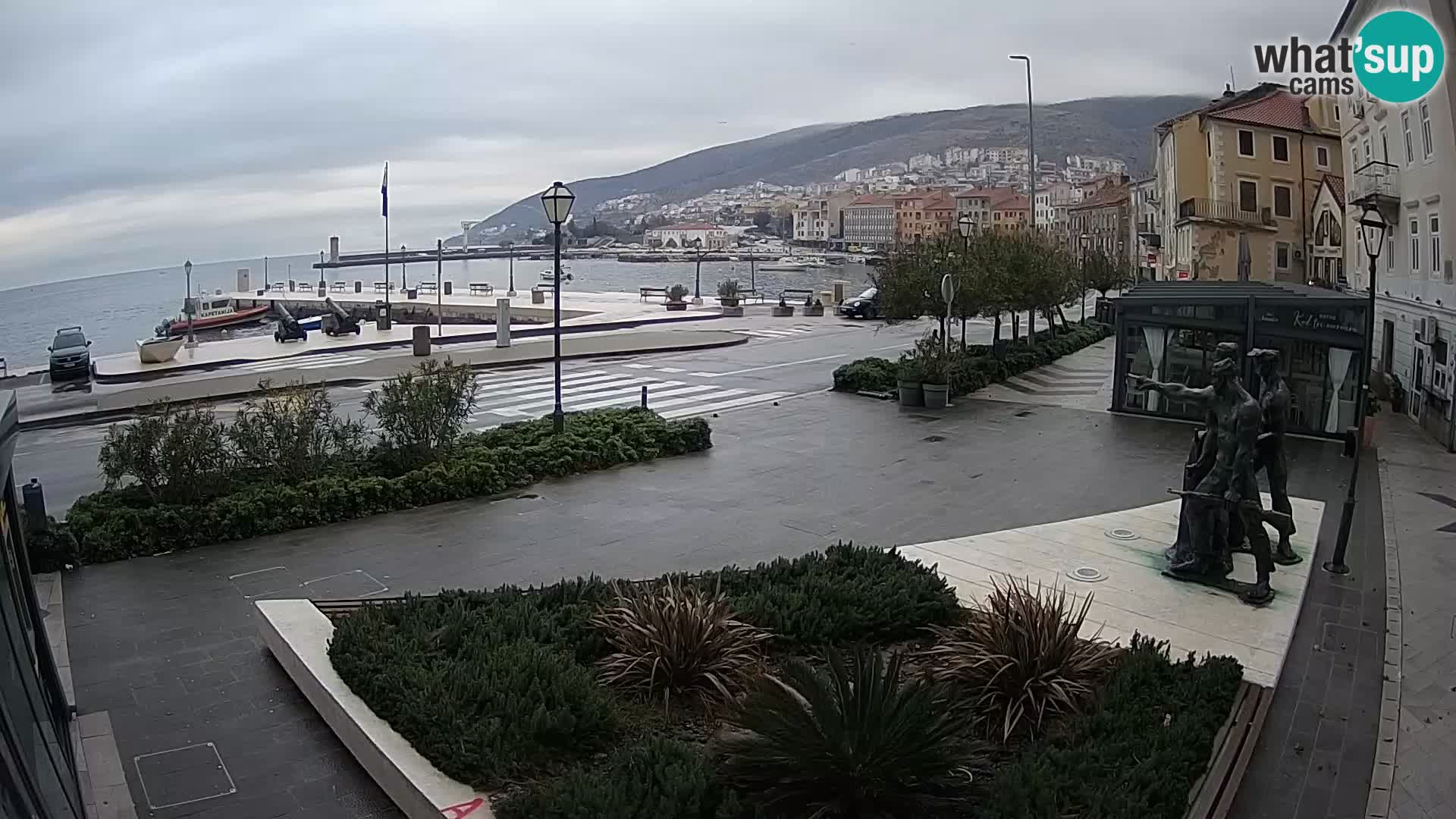 Webcam en vivo Senj riva – paseo marítimo