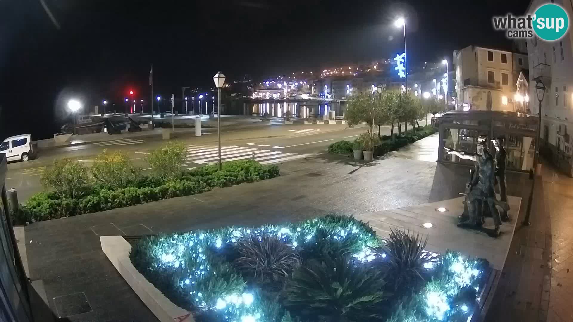 Webcam en vivo Senj riva – paseo marítimo