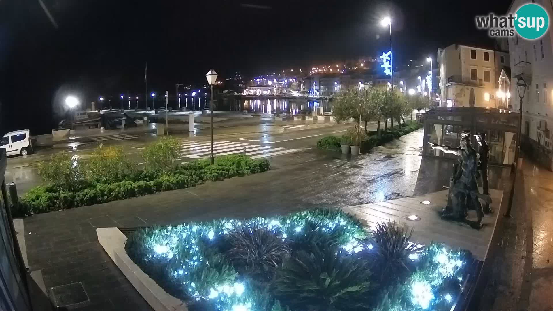 Live-Webcam Senj Riva – direkt am Meer – Kroatien