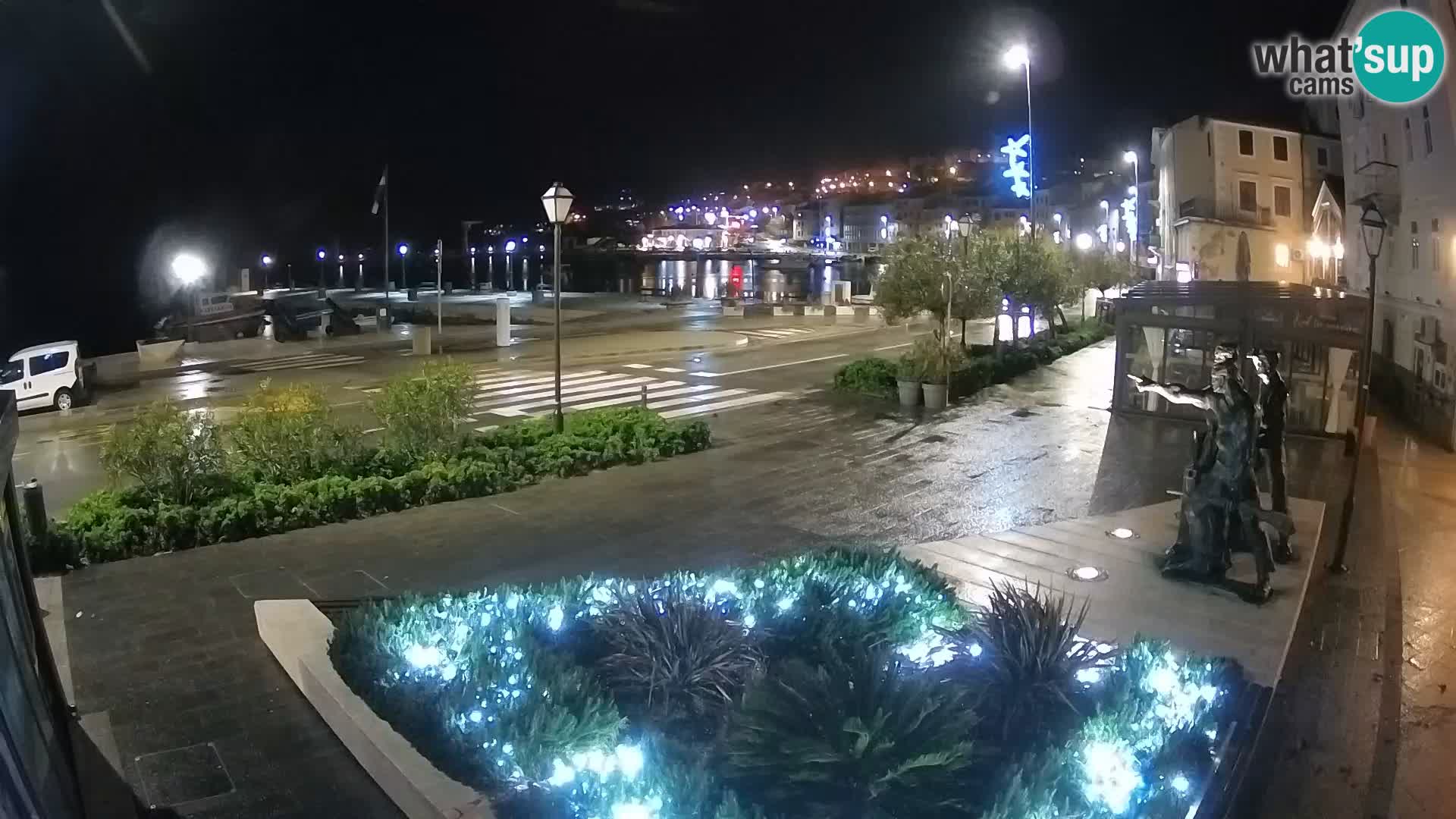 Live webcam Senj riva – fronte mare