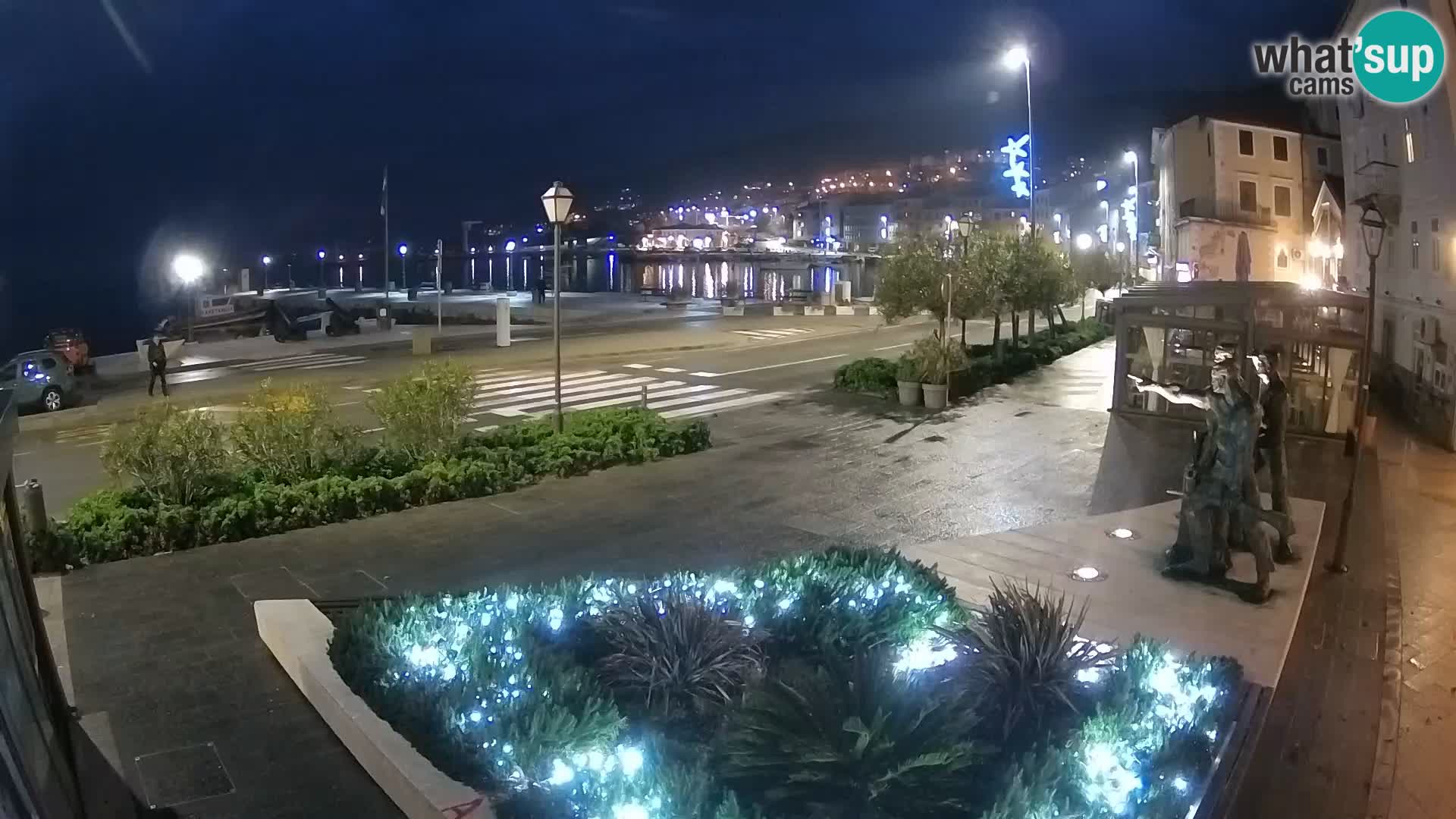Live webcam Senj riva – seafront – Croatia