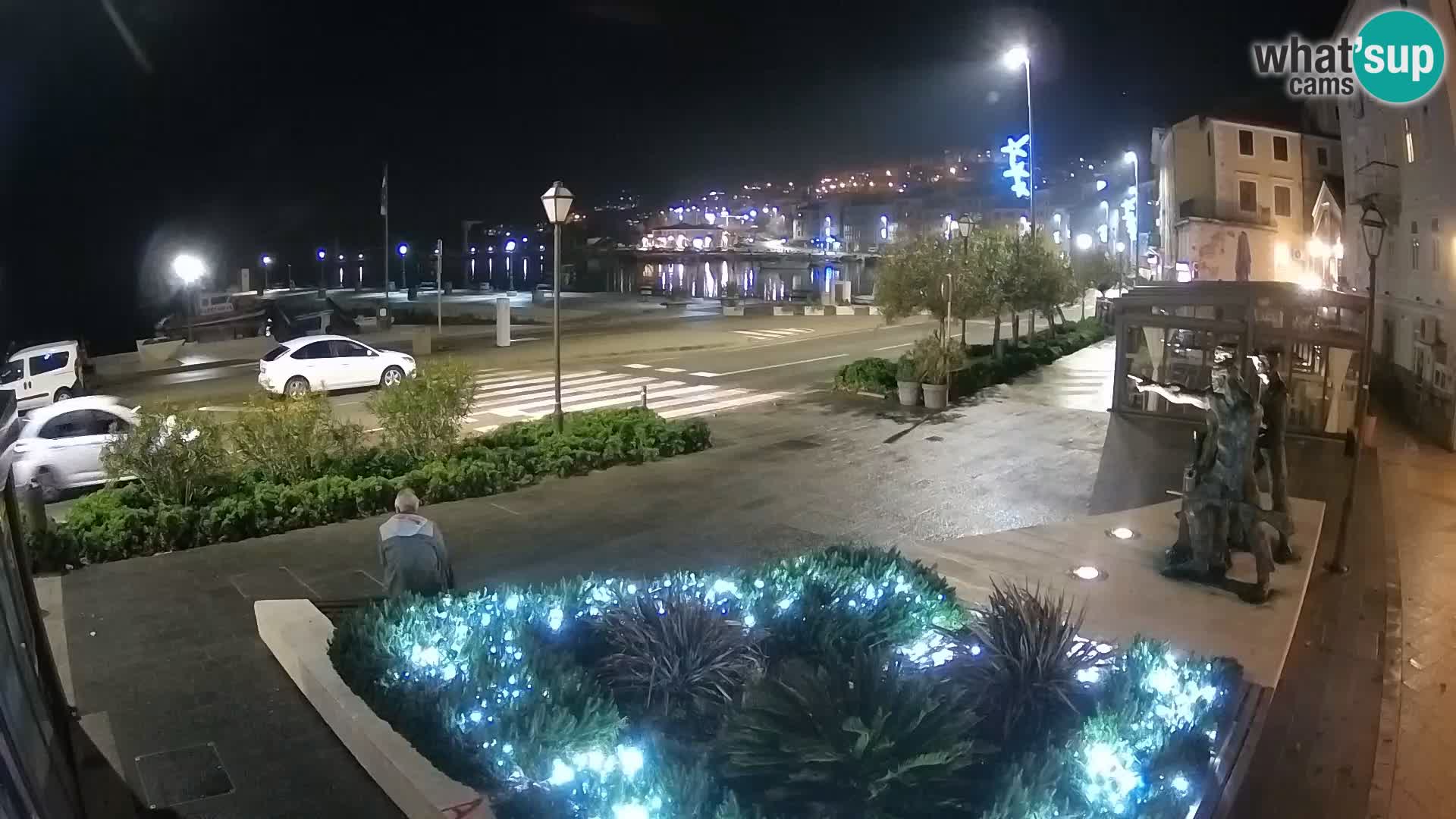 Live webcam Senj riva – fronte mare