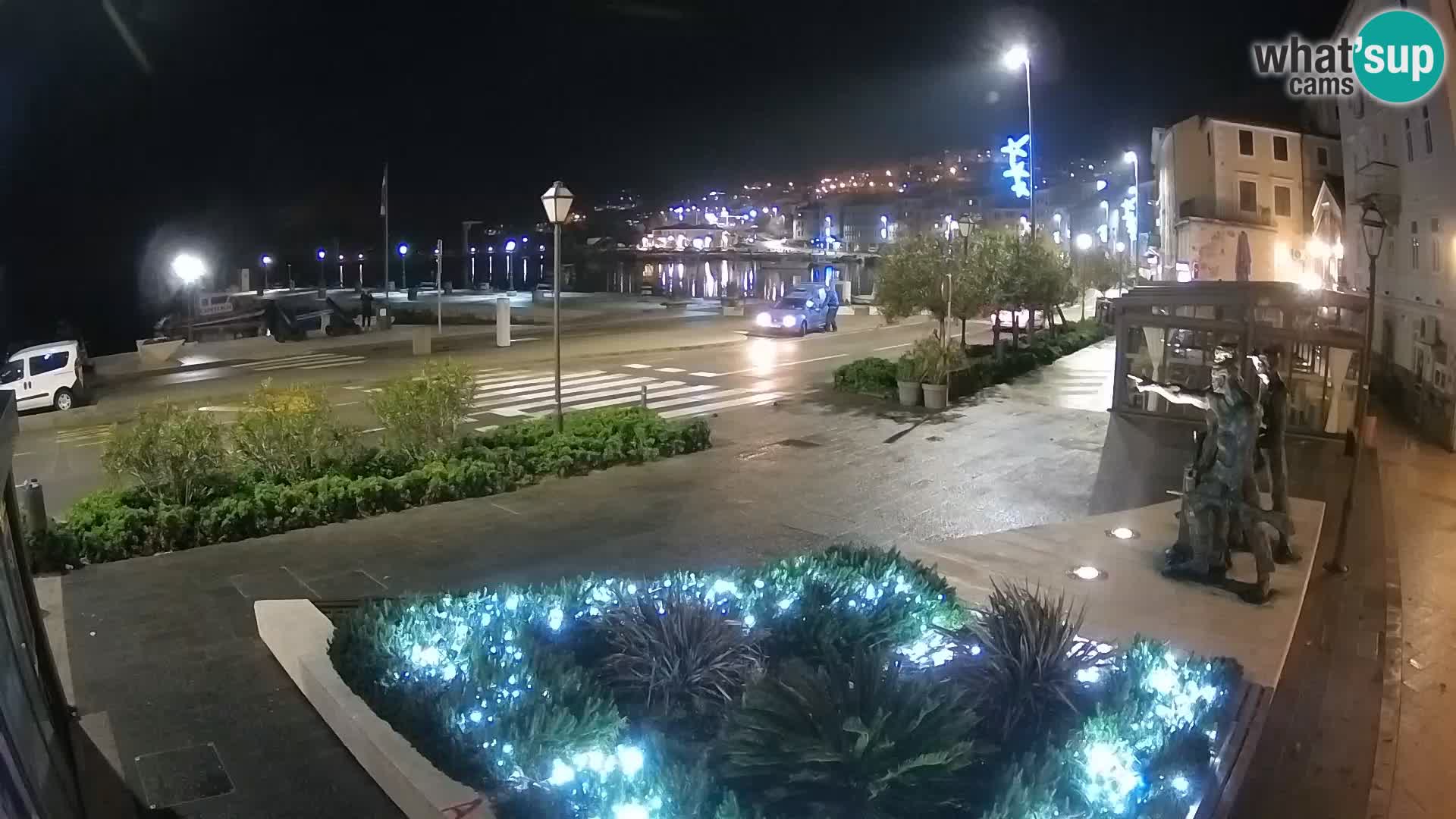 Live webcam Senj riva – seafront – Croatia