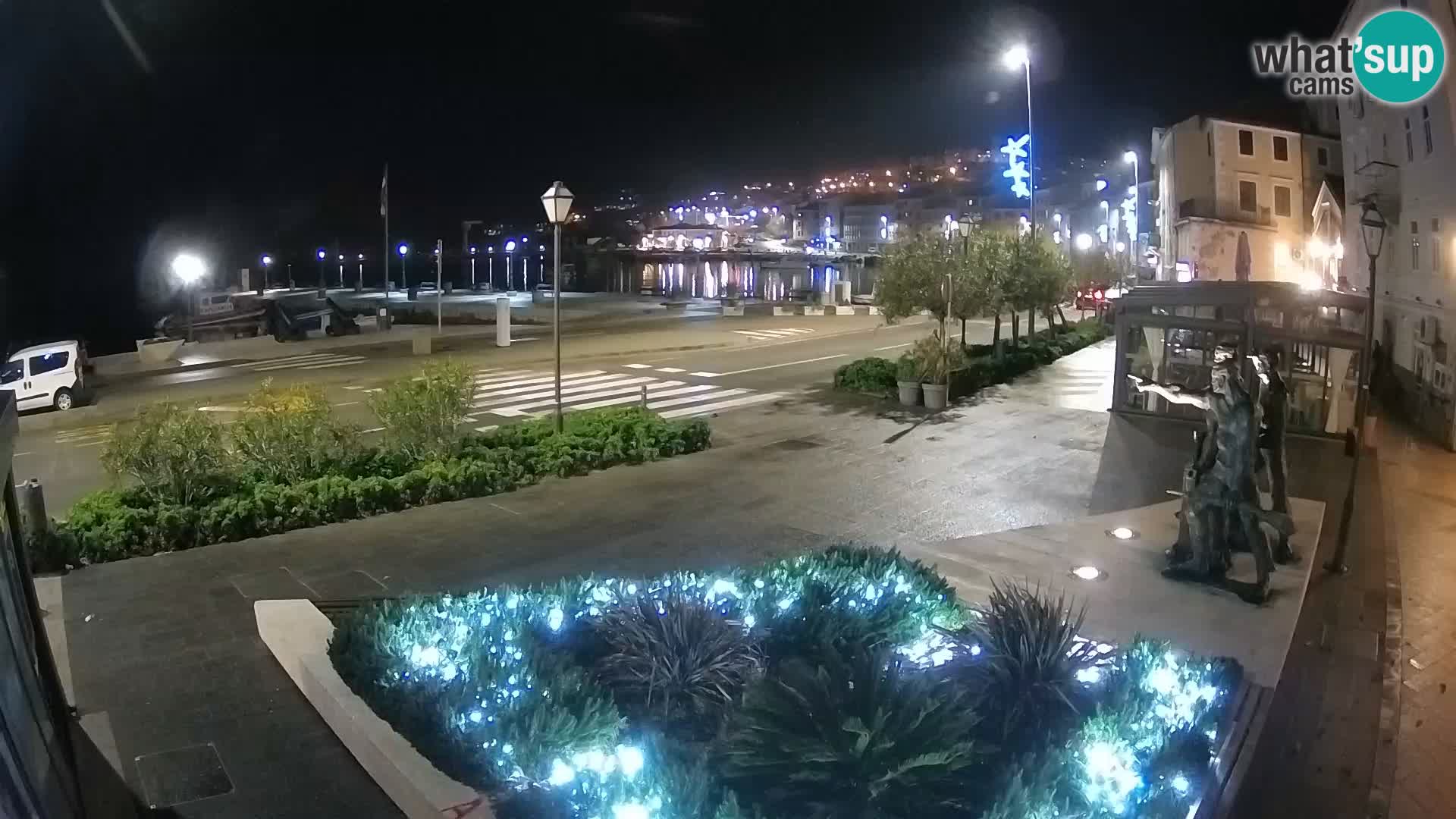 Webcam en vivo Senj riva – paseo marítimo