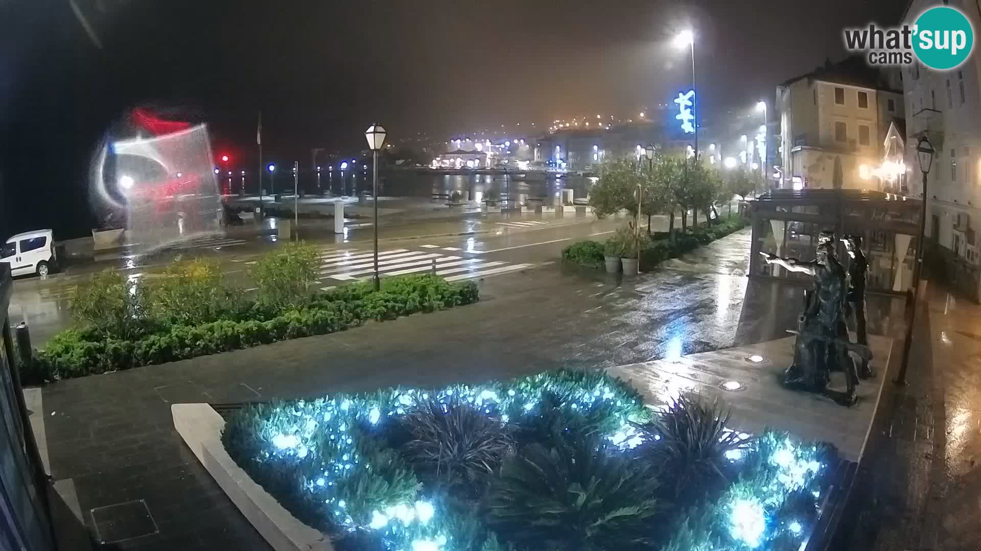 Live webcam Senj riva – seafront – Croatia