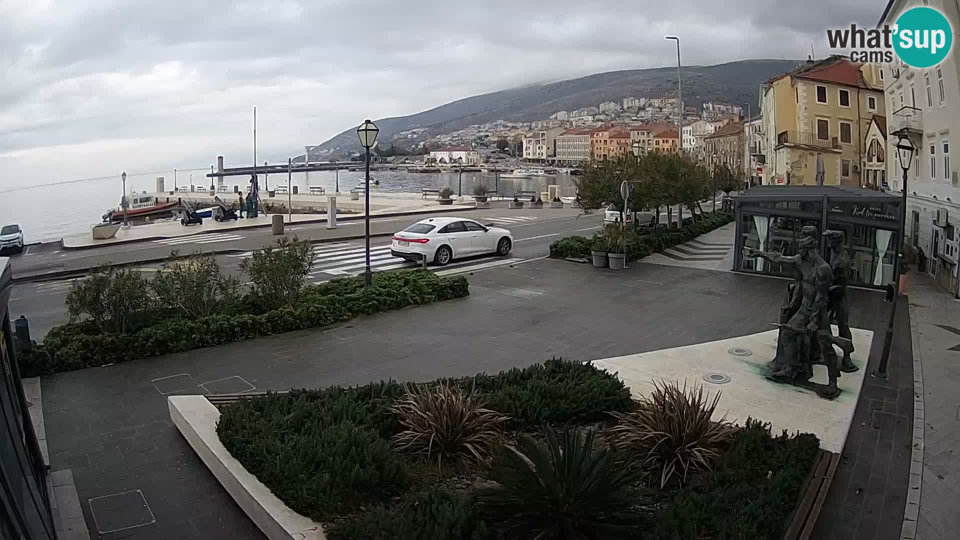 Webcam en vivo Senj riva – paseo marítimo