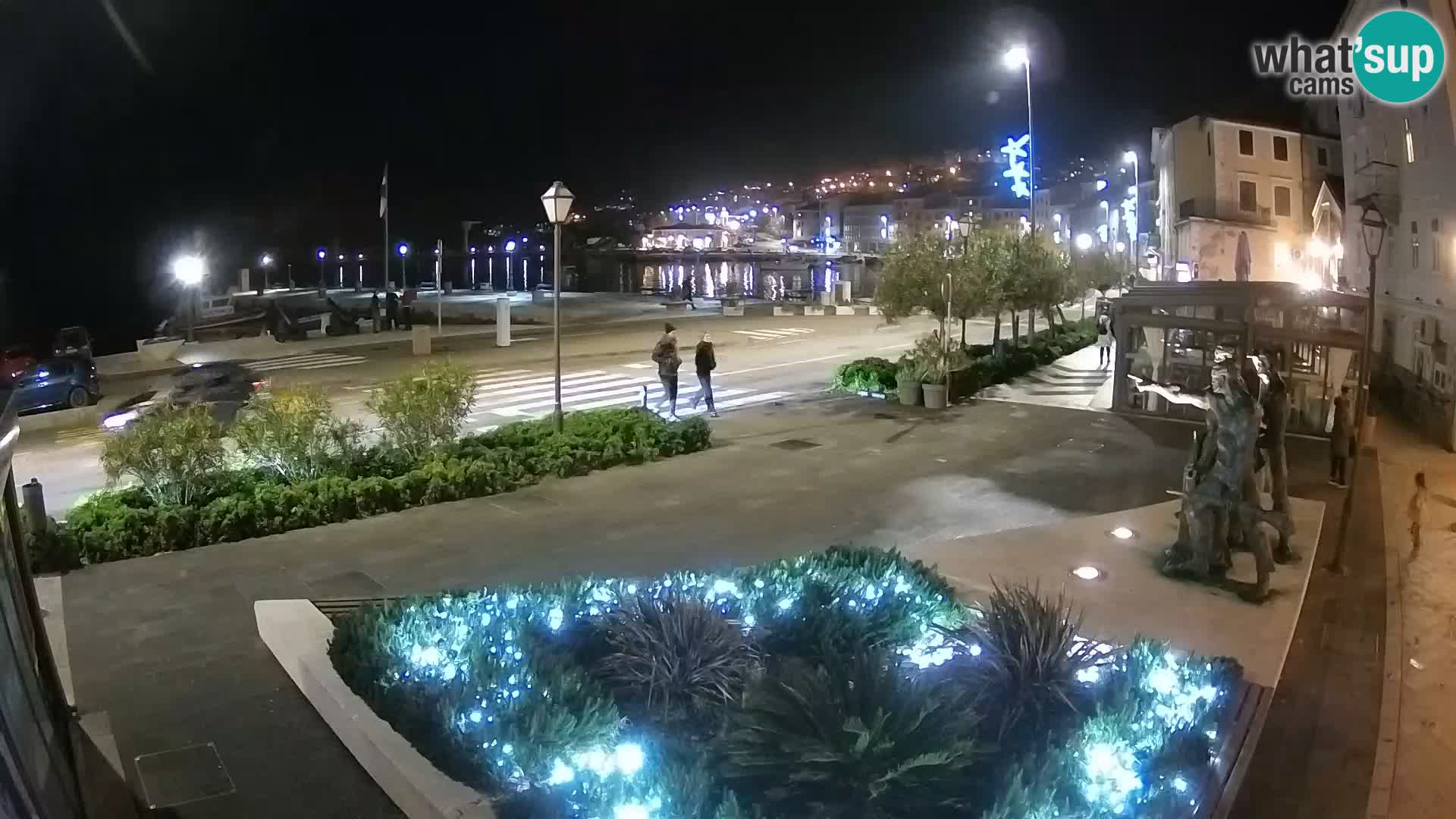 Live-Webcam Senj Riva – direkt am Meer – Kroatien