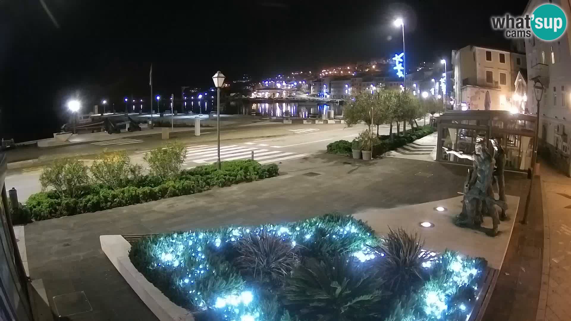 Live webcam Senj riva – fronte mare