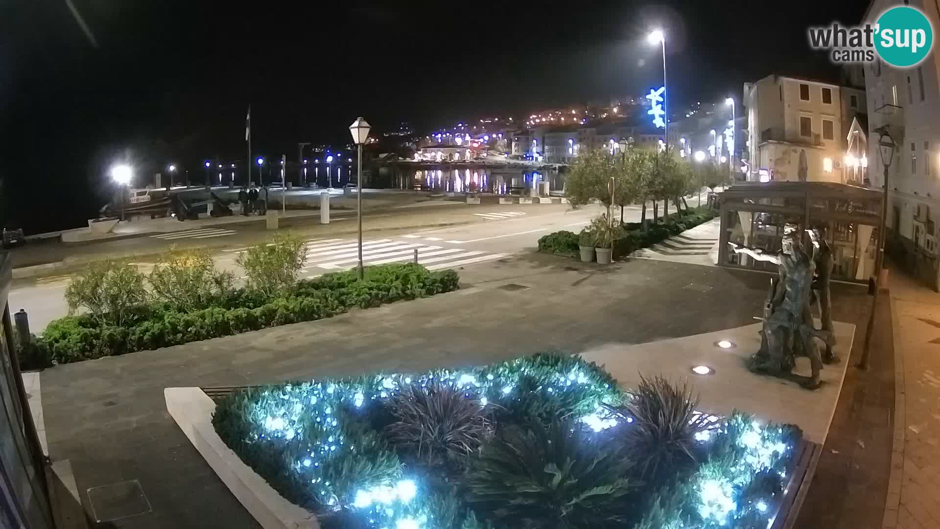 Live webcam Senj riva – fronte mare