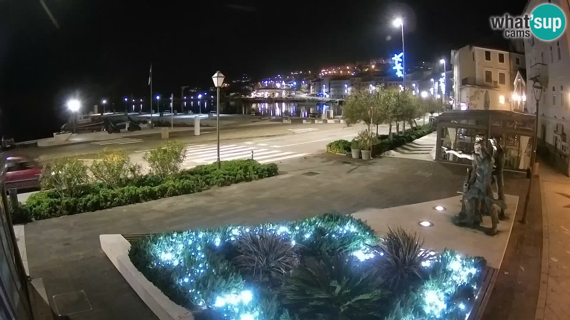 Live webcam Senj riva – fronte mare