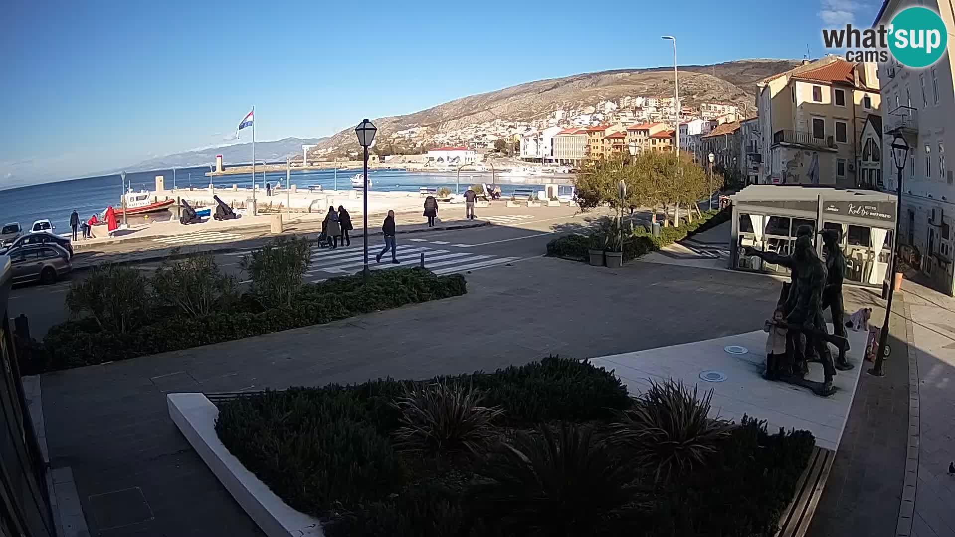 Webcam en direct Senj Riva – front de mer
