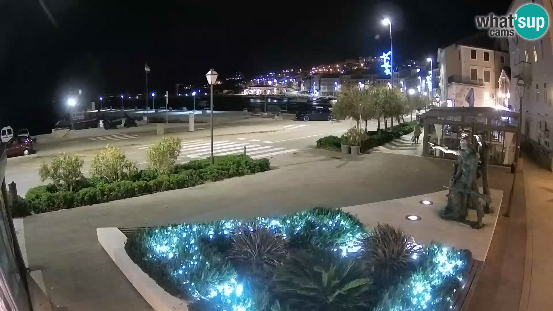 Live-Webcam Senj Riva – direkt am Meer – Kroatien