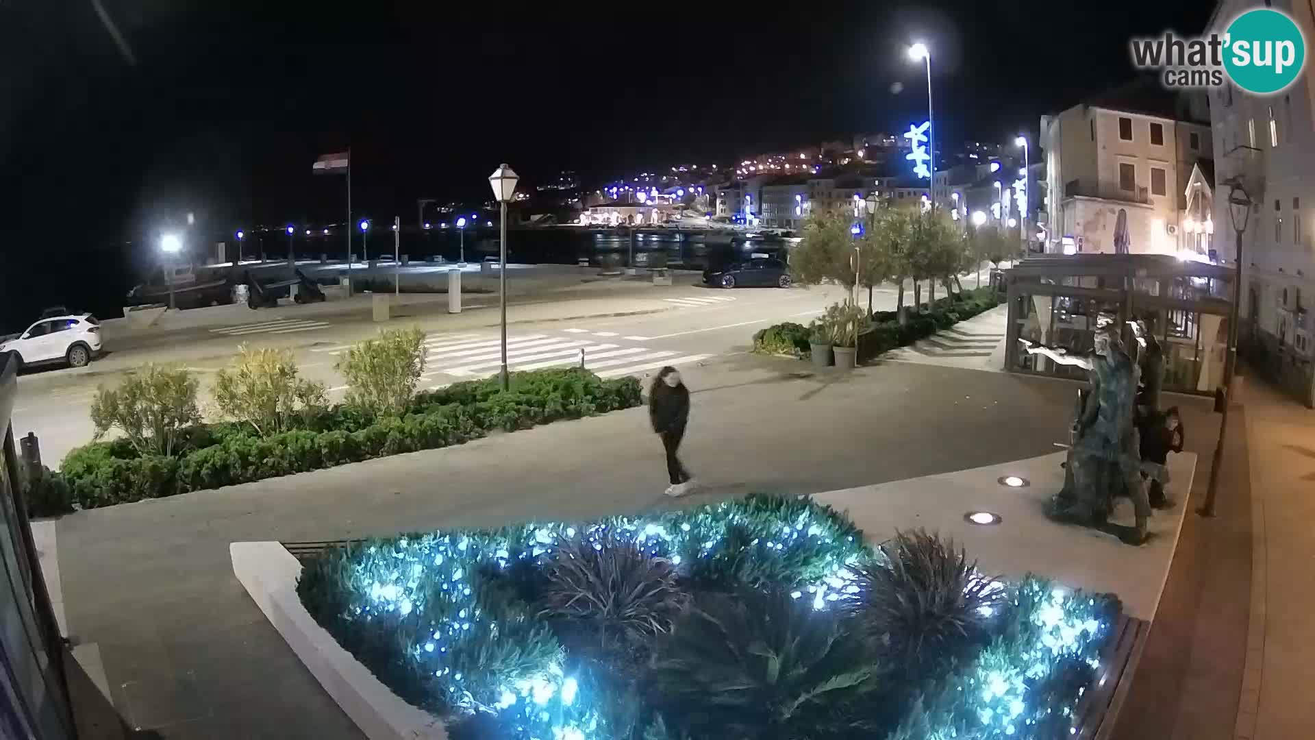 Live-Webcam Senj Riva – direkt am Meer – Kroatien