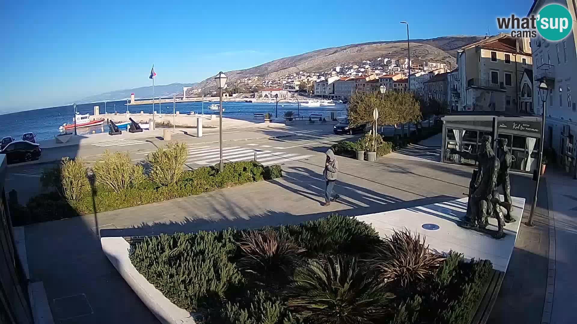 Webcam en vivo Senj riva – paseo marítimo