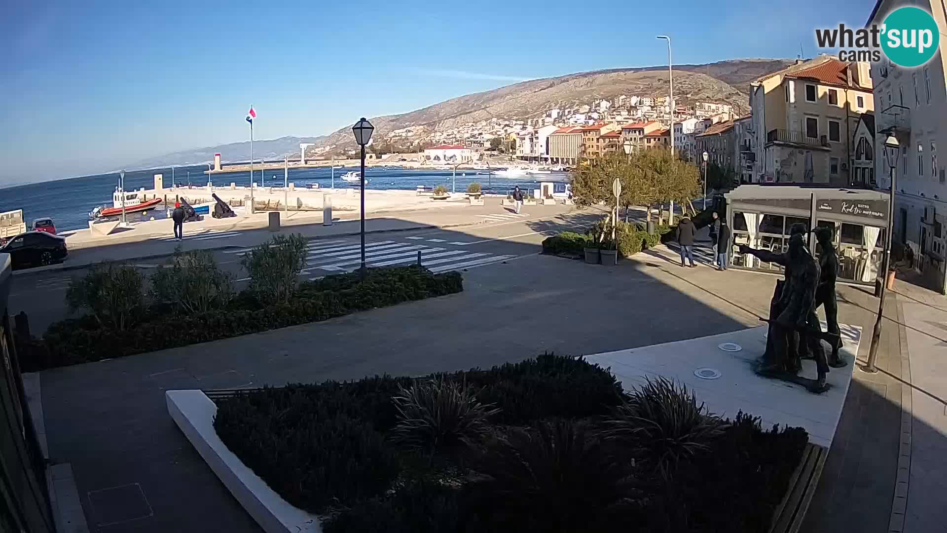 Webcam en vivo Senj riva – paseo marítimo