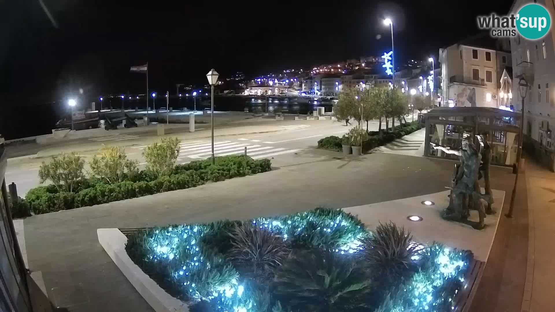Webcam en vivo Senj riva – paseo marítimo