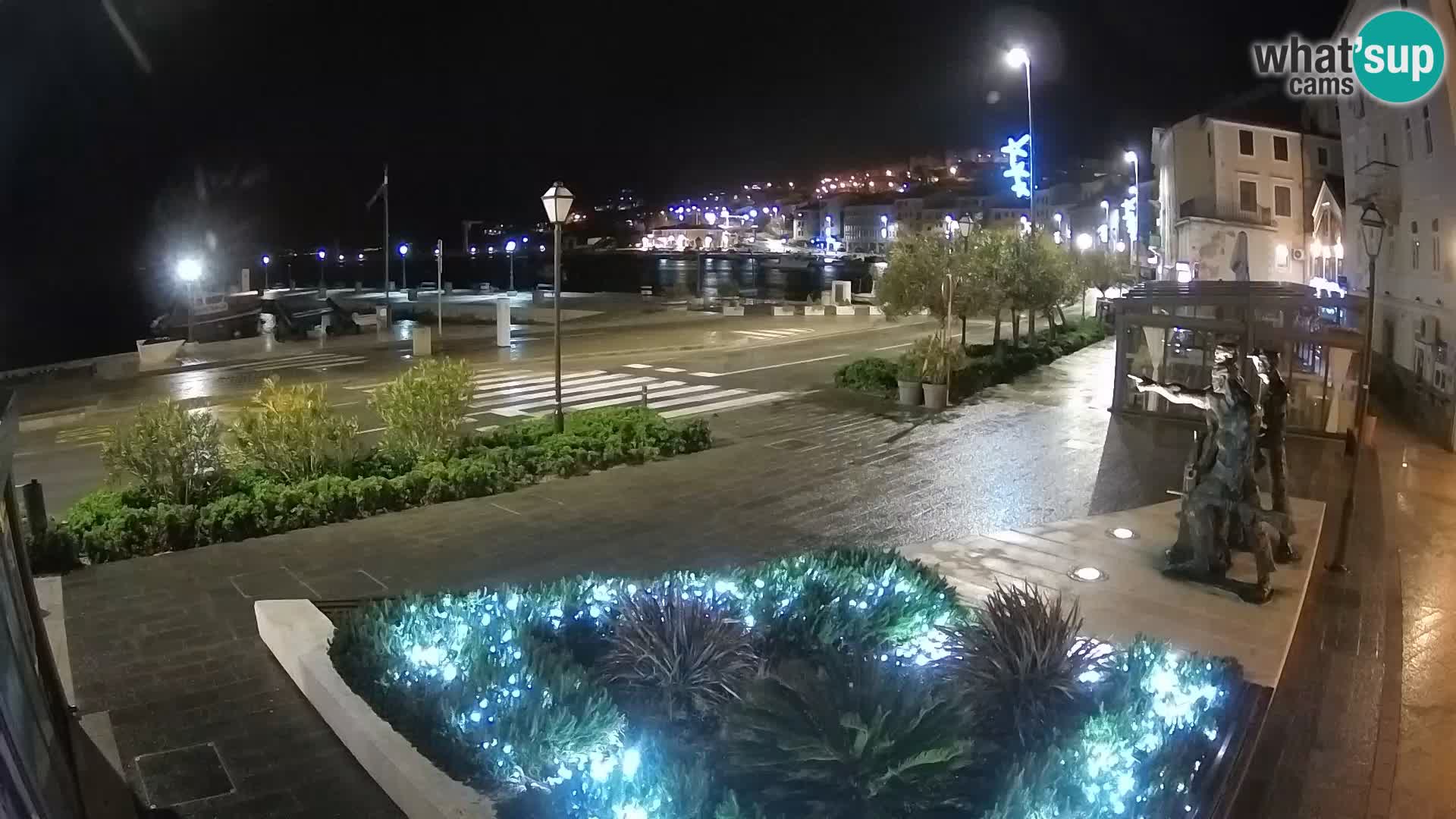 Live webcam Senj riva – fronte mare