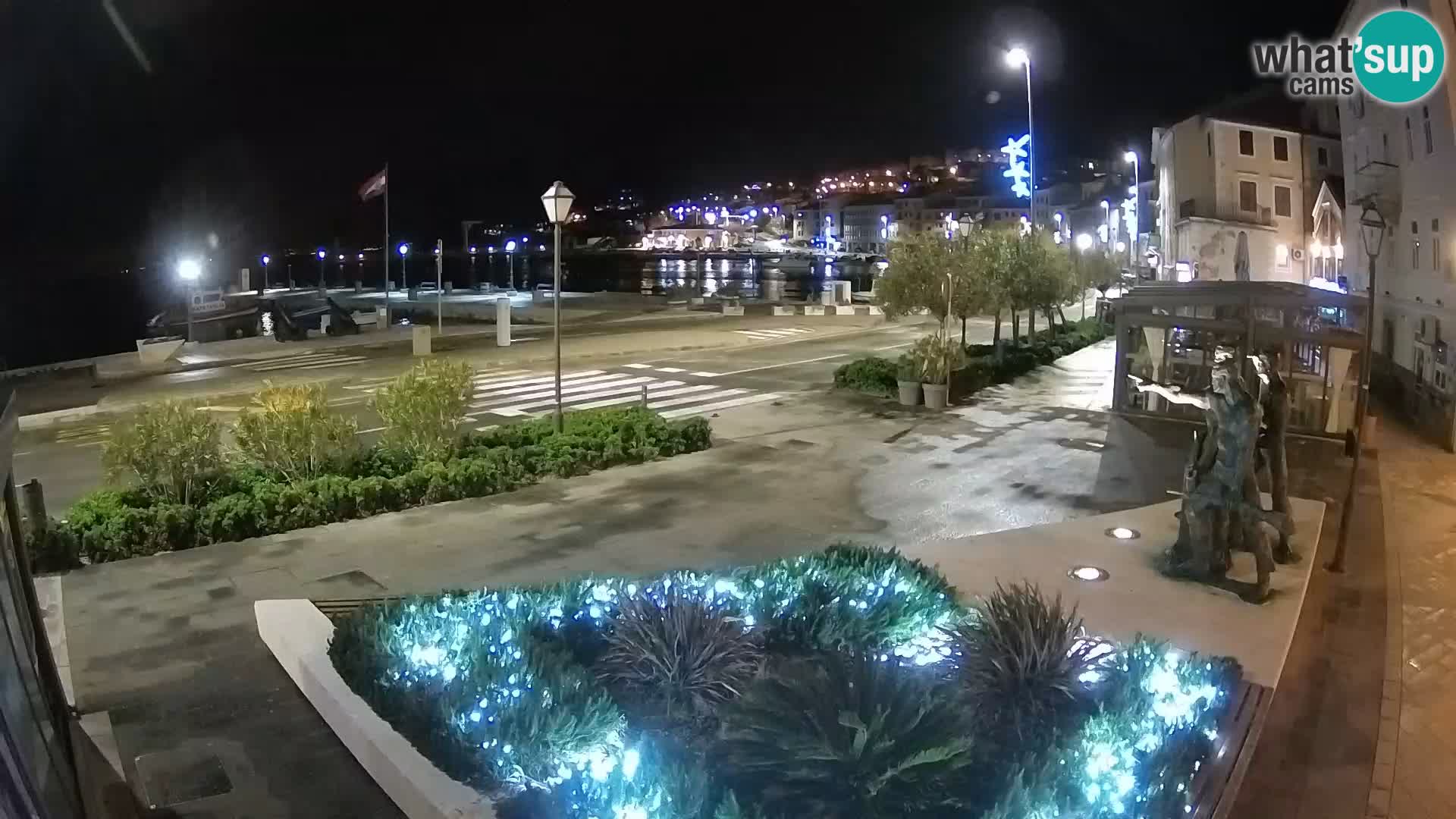 Live webcam Senj riva – fronte mare