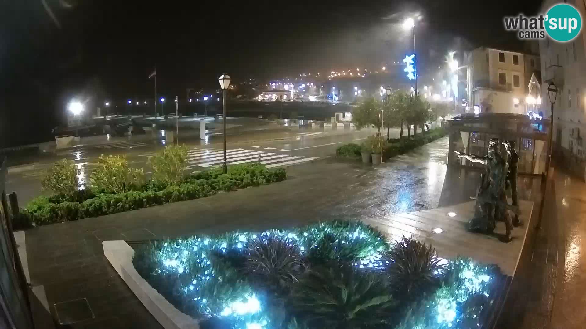 Live webcam Senj riva – seafront – Croatia