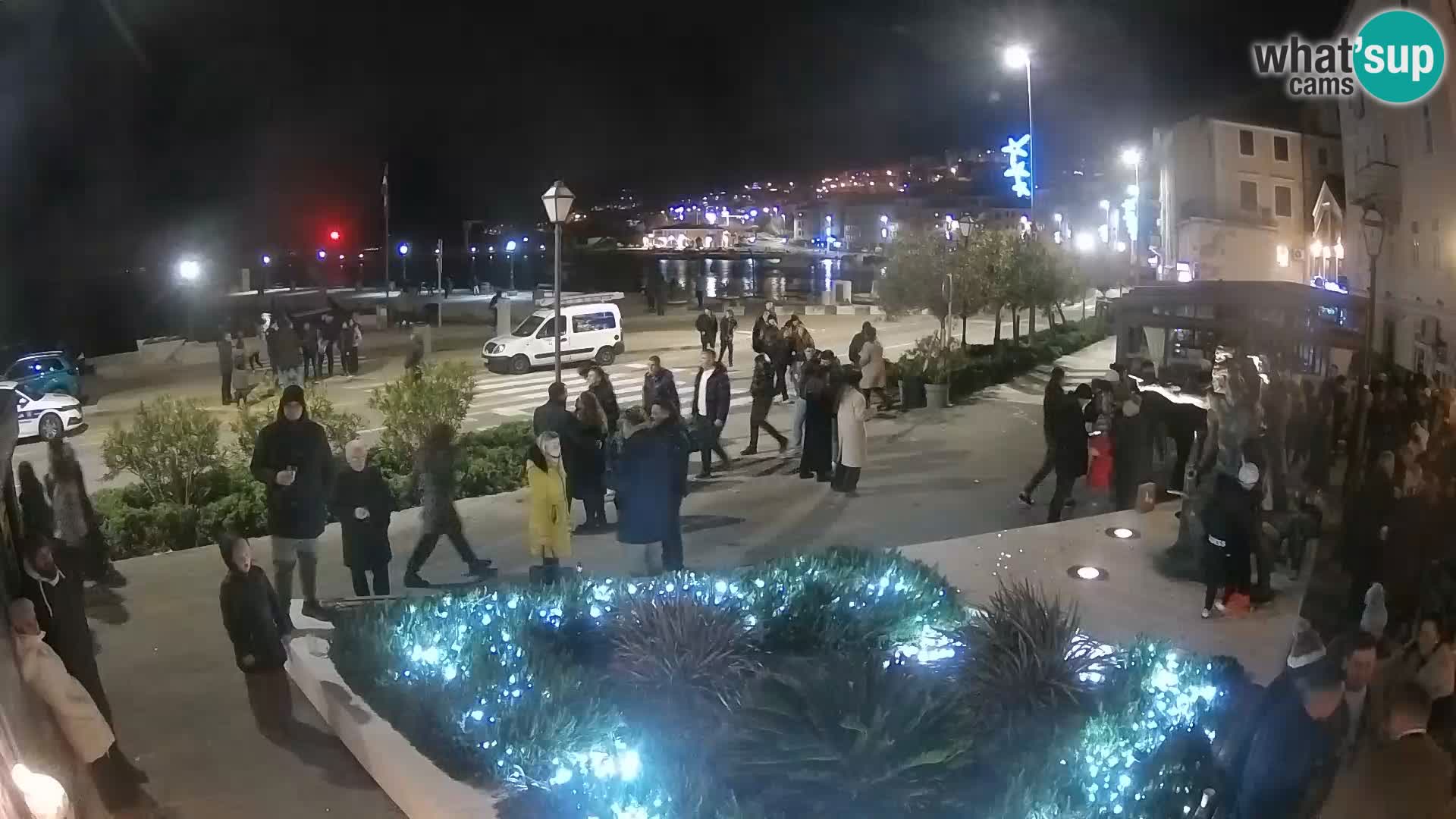 Live webcam Senj riva – seafront – Croatia