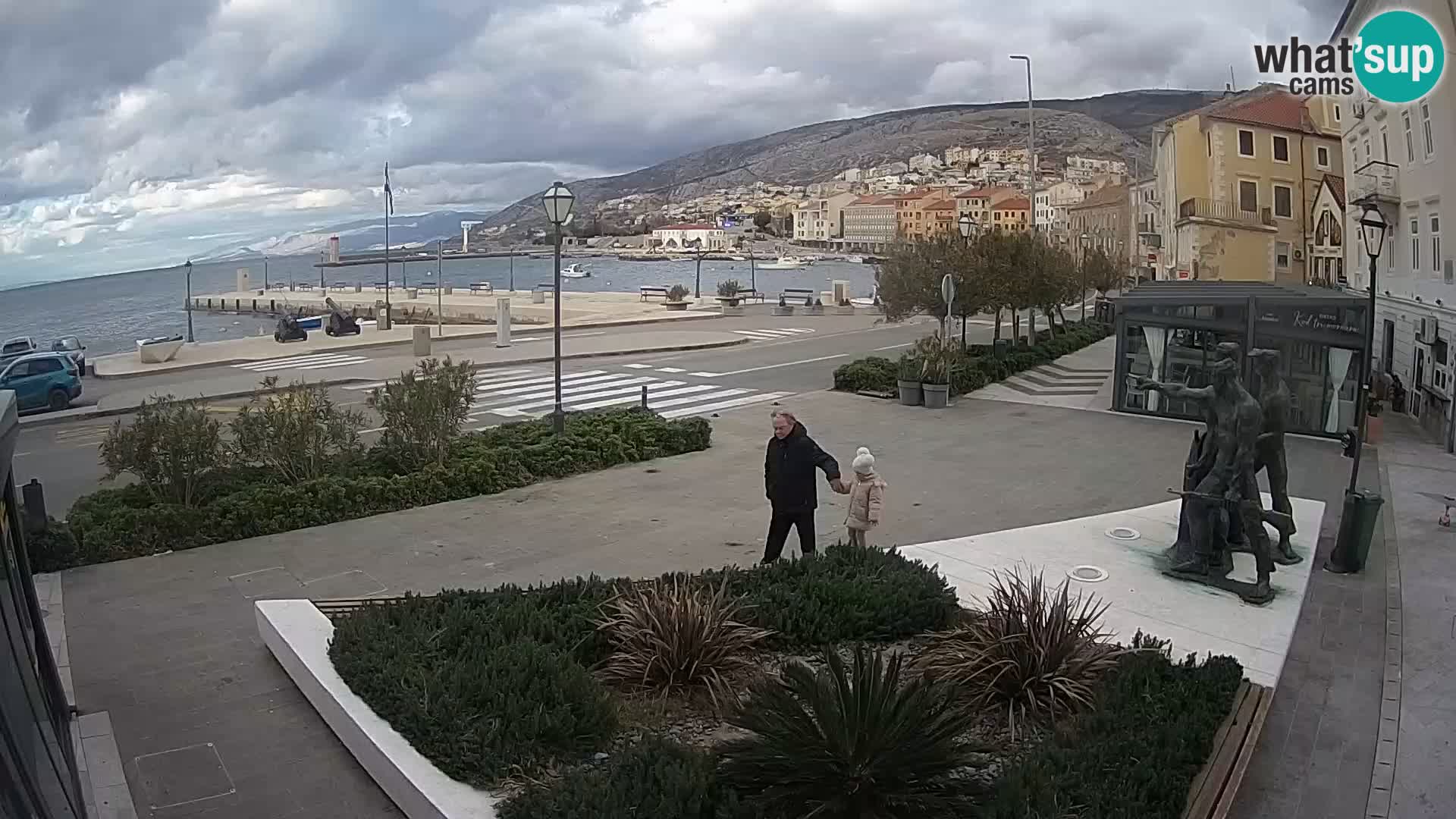 Spletna kamera v živo Senj riva – Hrvaška