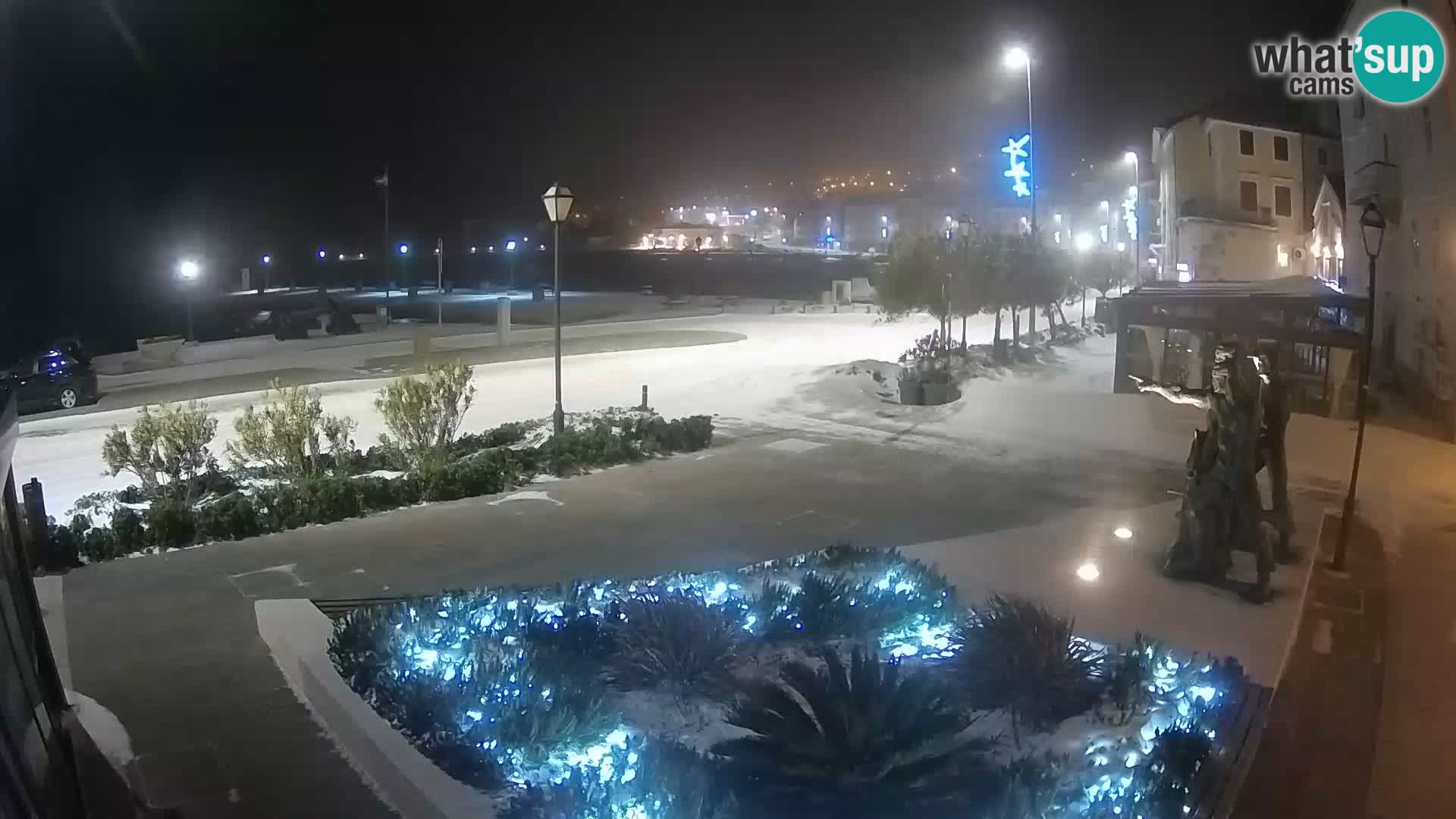 Spletna kamera v živo Senj riva – Hrvaška