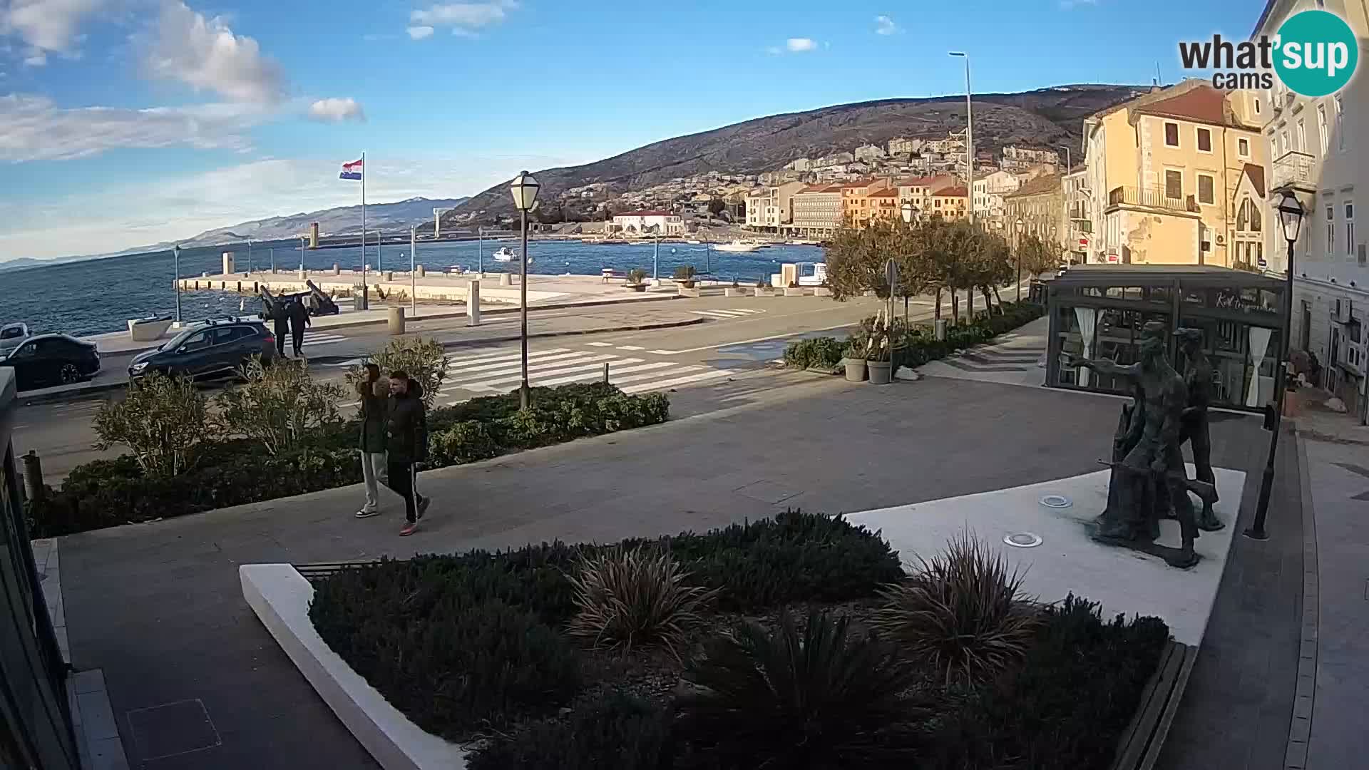 Web kamera uživo Senj riva – Hrvatska
