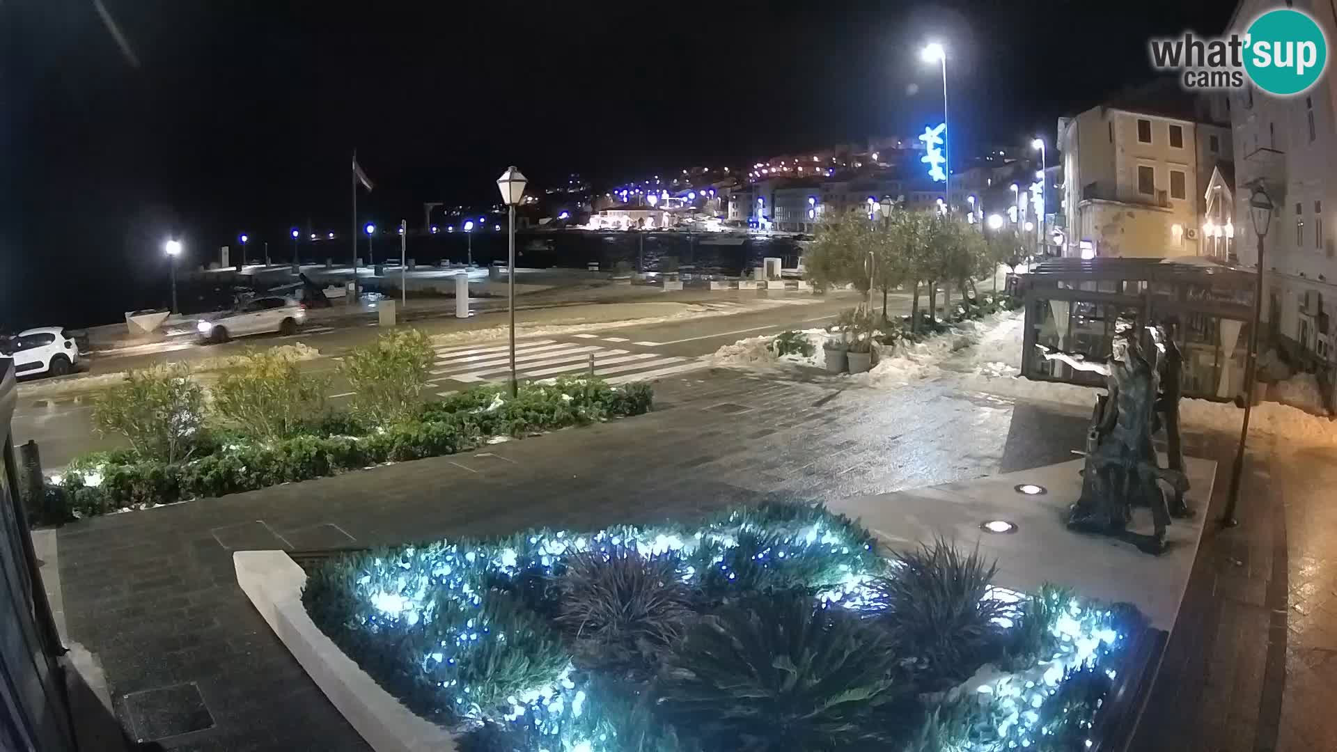 Spletna kamera v živo Senj riva – Hrvaška