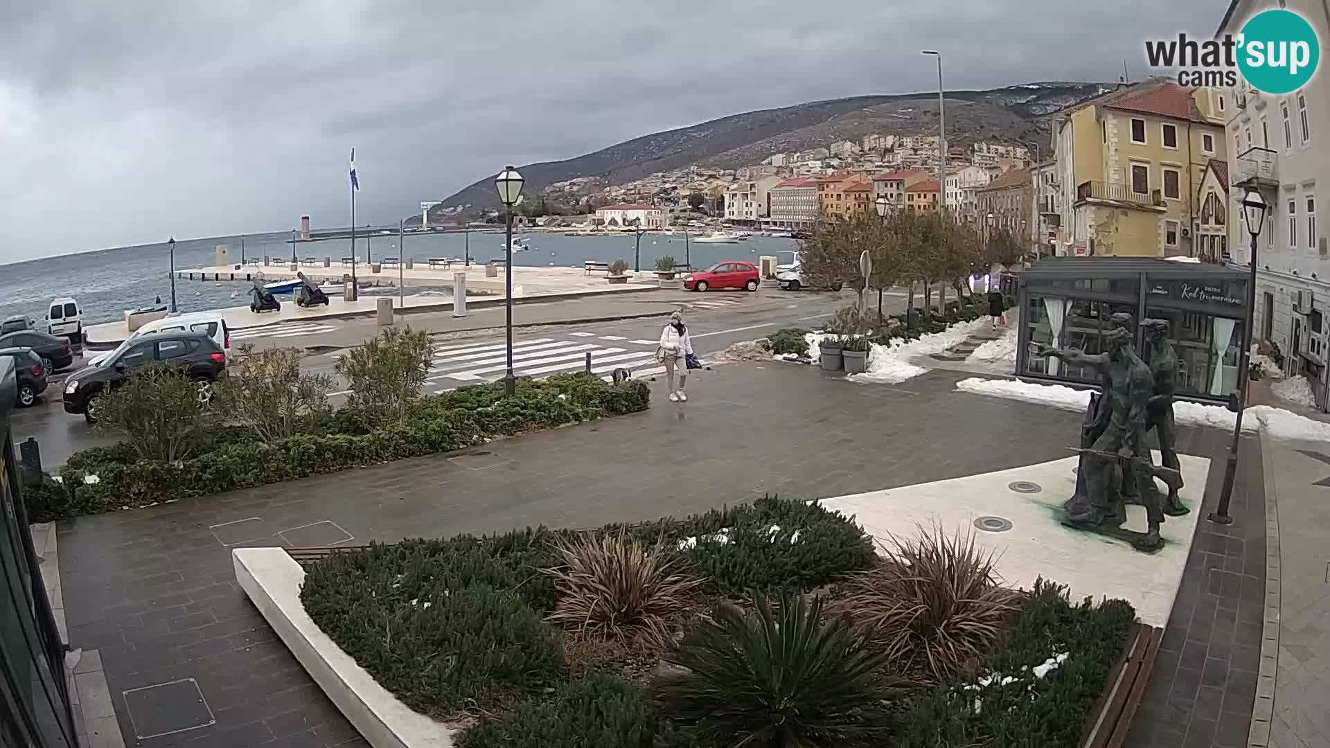 Webcam en vivo Senj riva – paseo marítimo