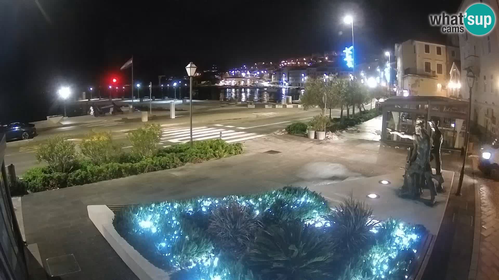 Live webcam Senj riva – fronte mare