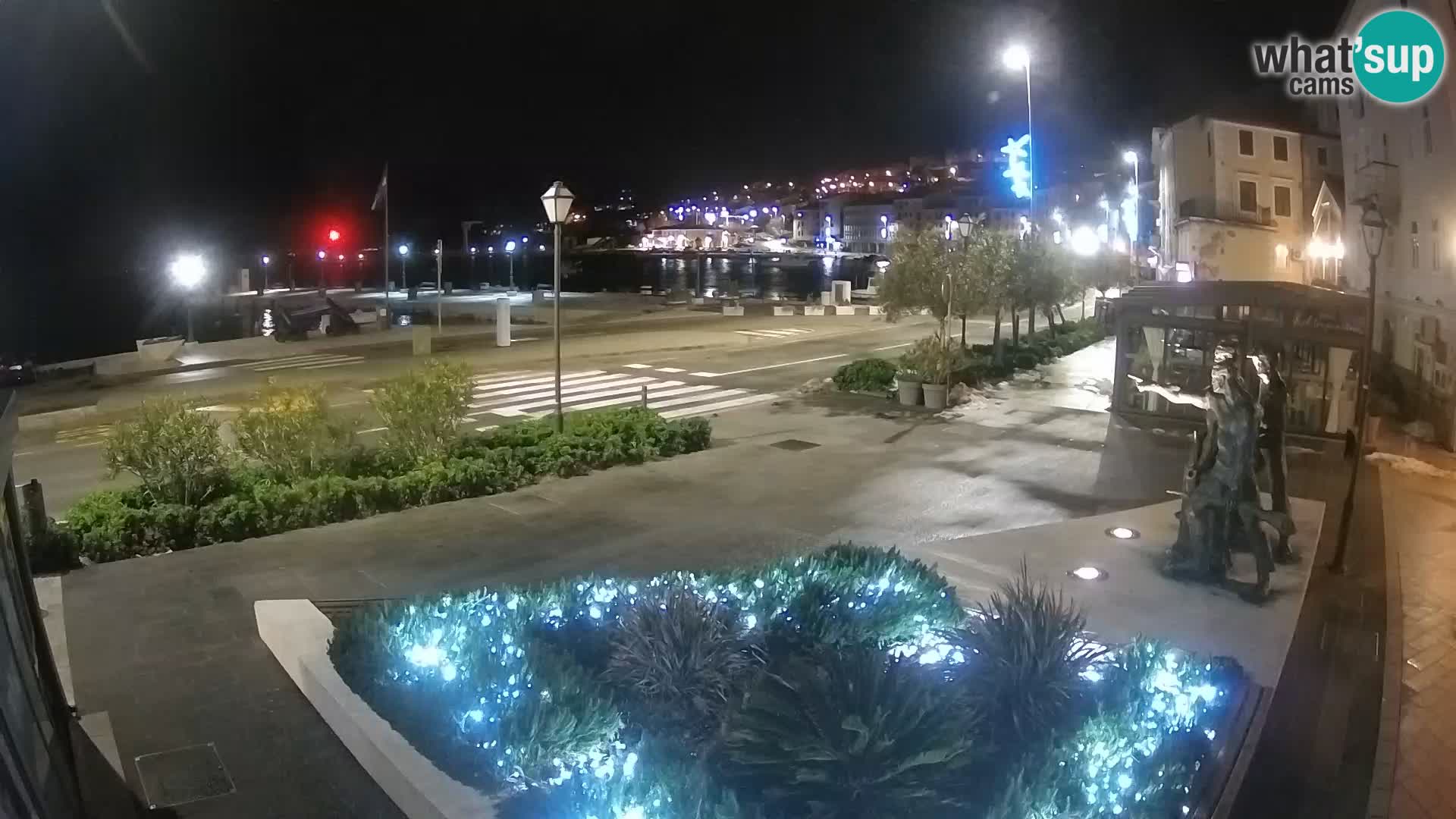 Live webcam Senj riva – seafront – Croatia