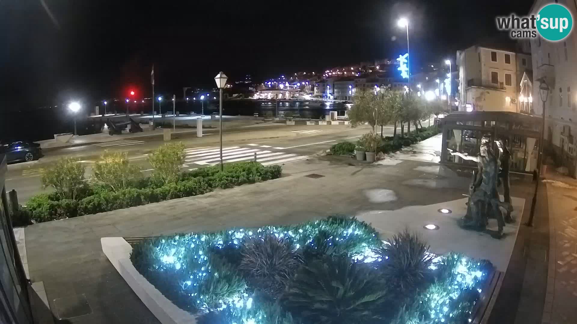 Live-Webcam Senj Riva – direkt am Meer – Kroatien