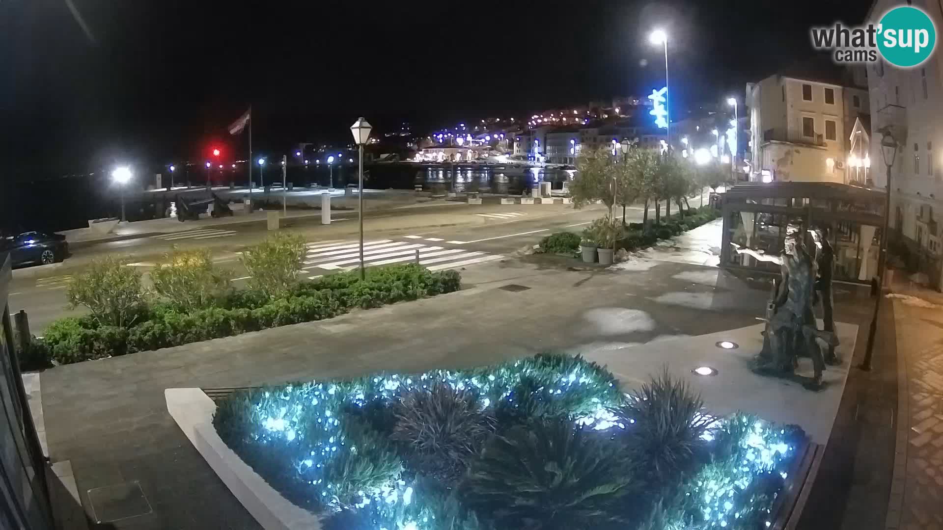 Webcam en vivo Senj riva – paseo marítimo