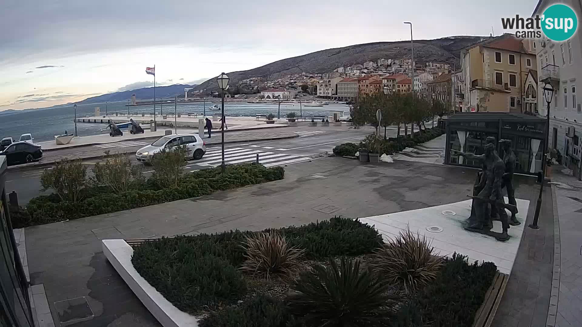 Webcam en vivo Senj riva – paseo marítimo