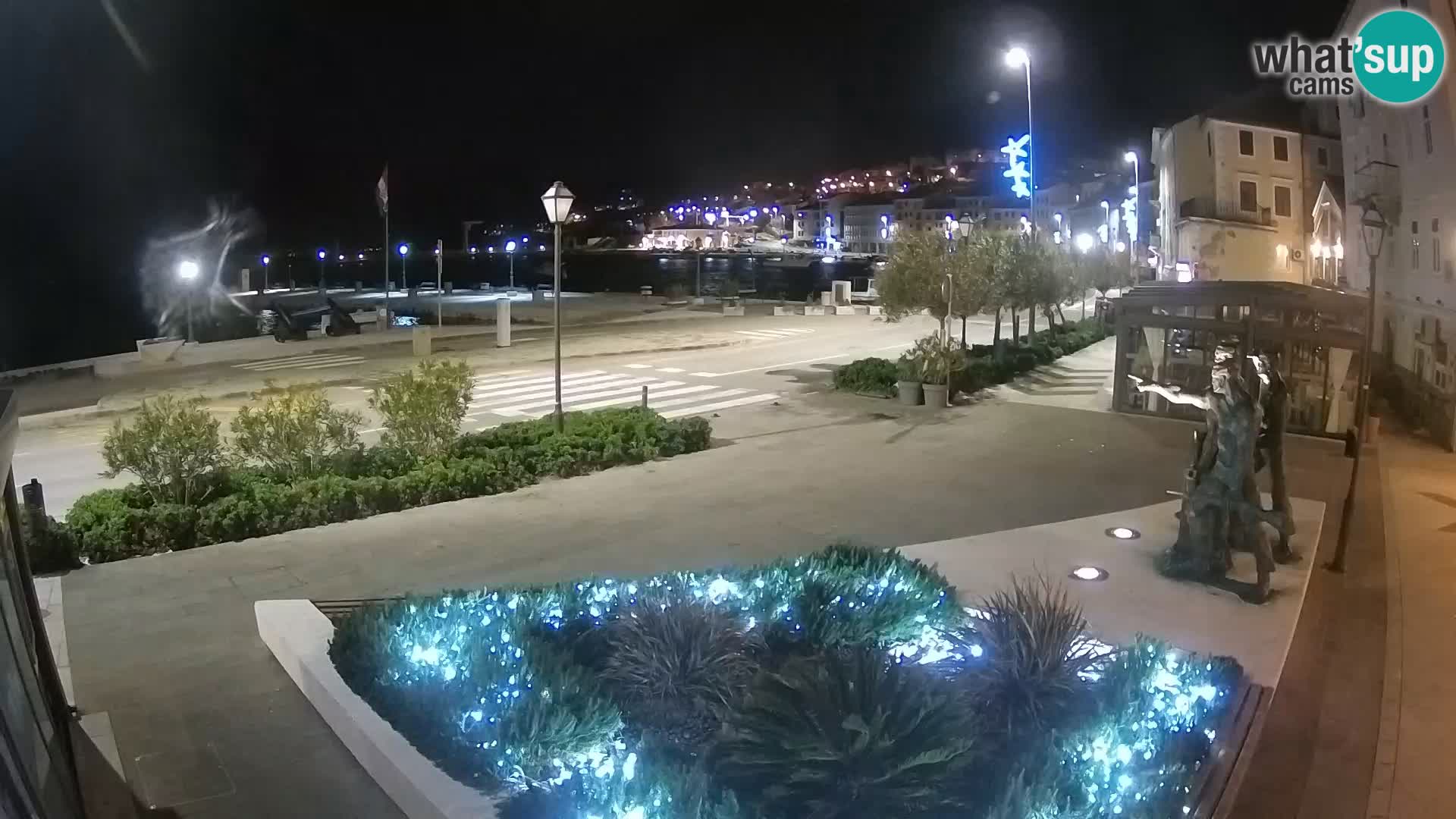 Webcam en vivo Senj riva – paseo marítimo