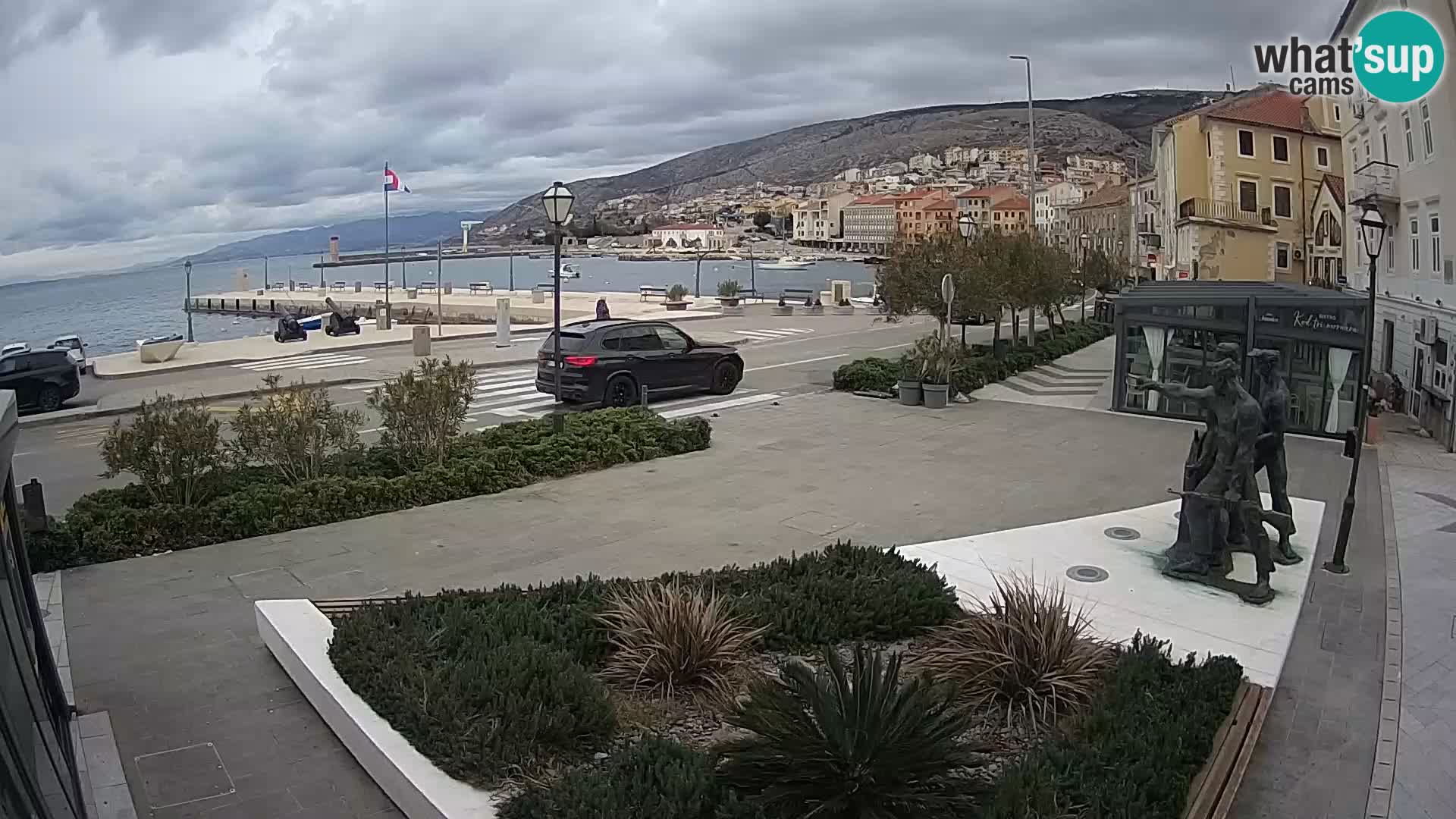 Webcam en vivo Senj riva – paseo marítimo