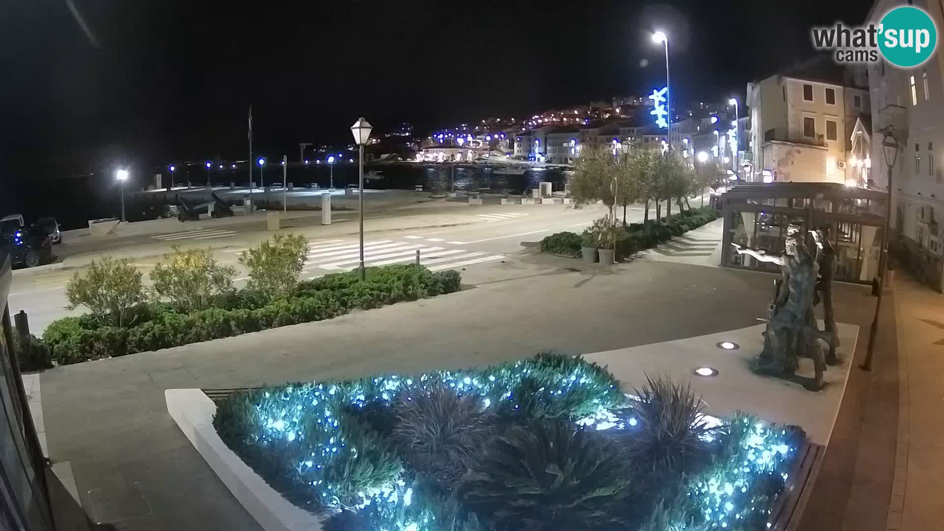 Webcam en vivo Senj riva – paseo marítimo