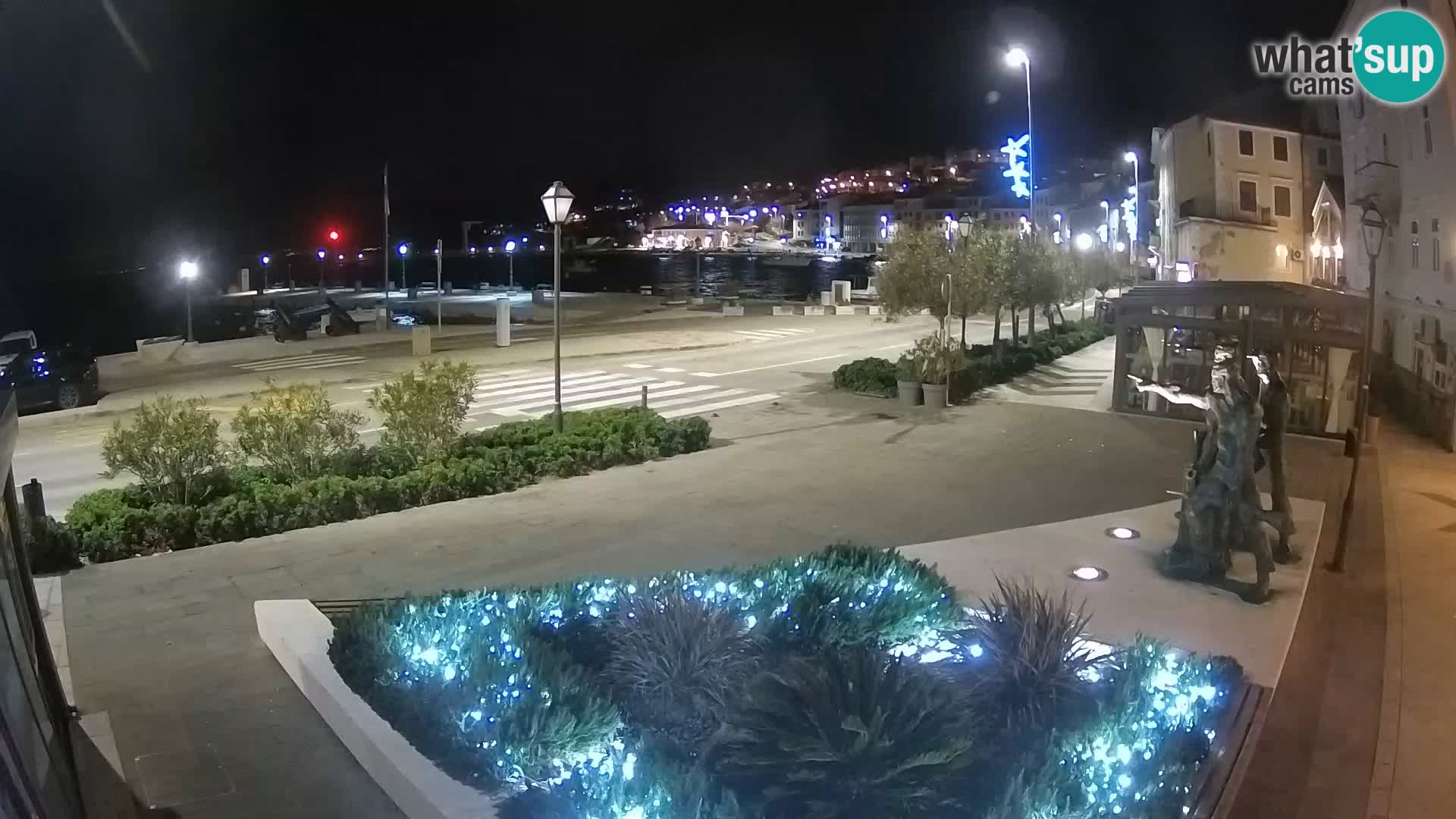 Webcam en vivo Senj riva – paseo marítimo