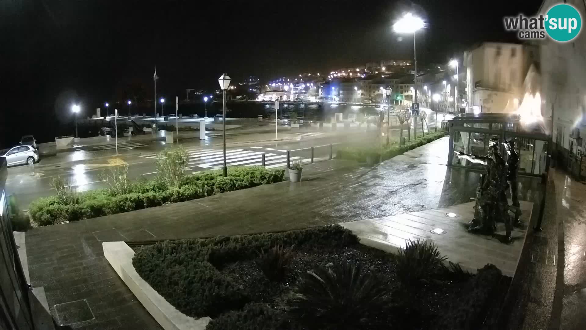 Live webcam Senj riva – seafront – Croatia
