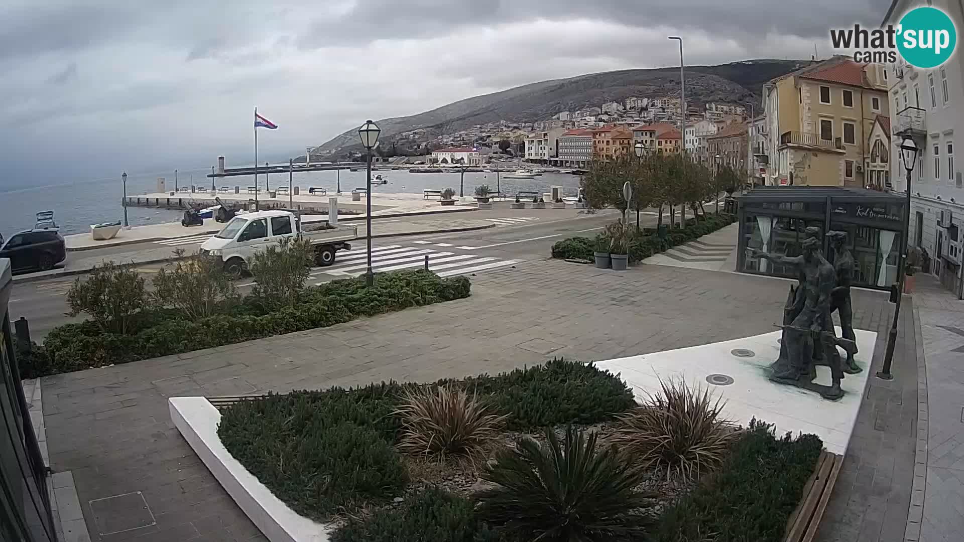 Spletna kamera v živo Senj riva – Hrvaška