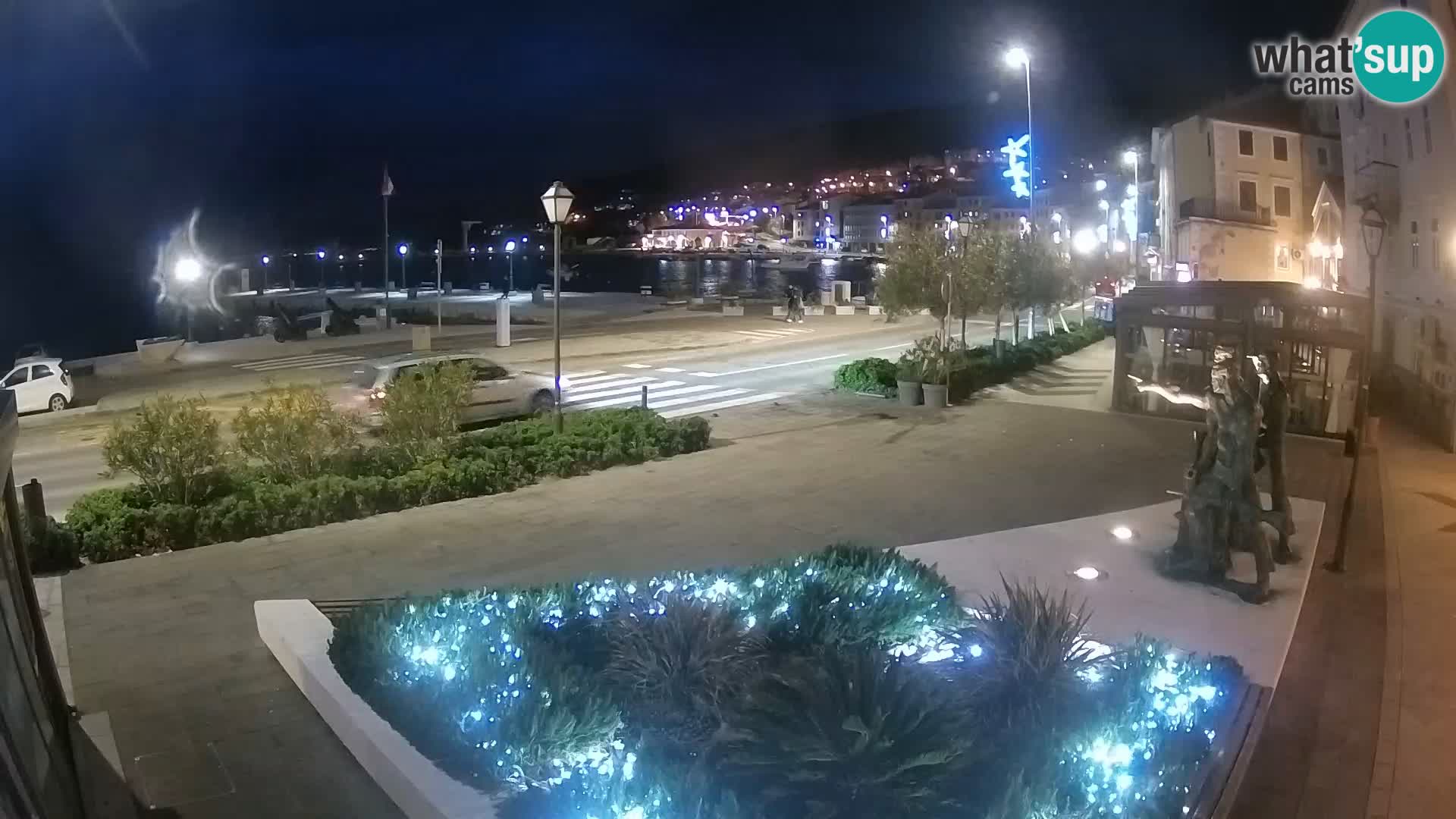 Live-Webcam Senj Riva – direkt am Meer – Kroatien