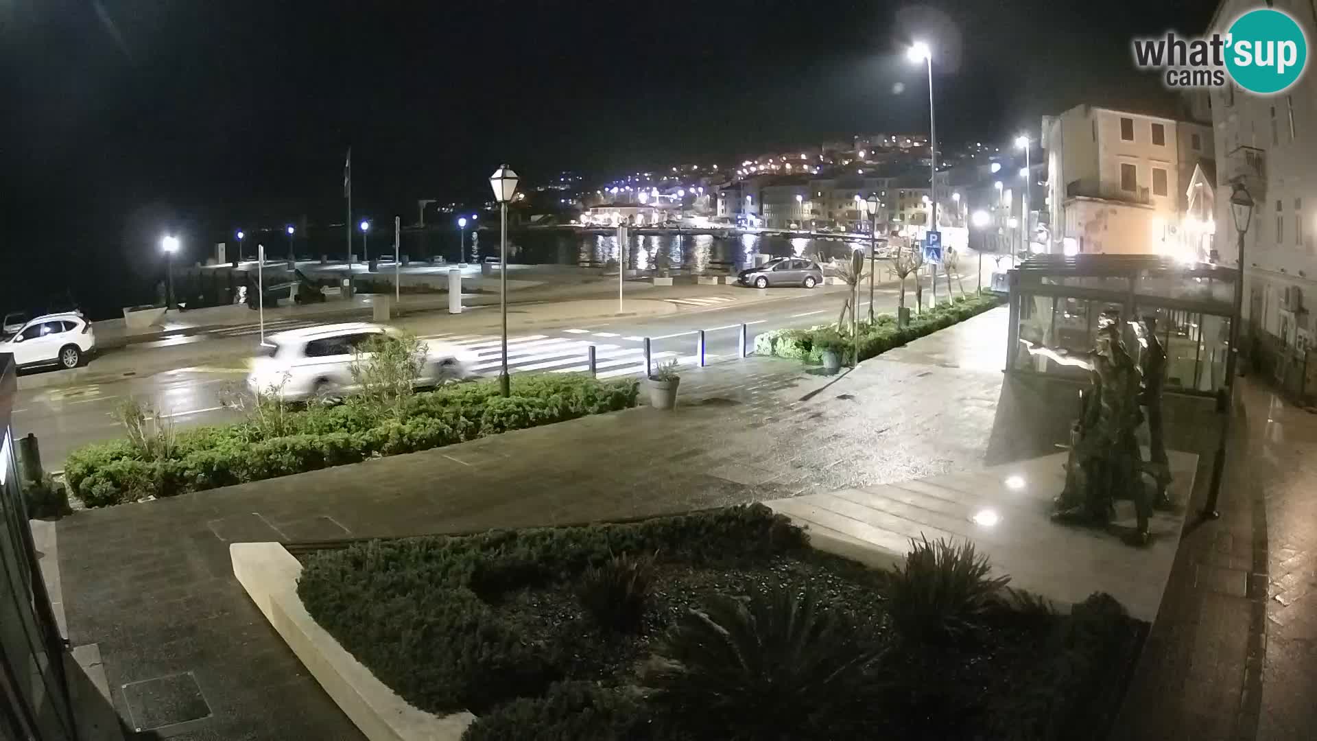 Live webcam Senj riva – seafront – Croatia