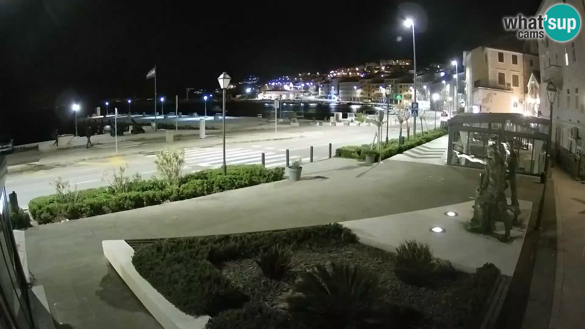 Live webcam Senj riva – seafront – Croatia