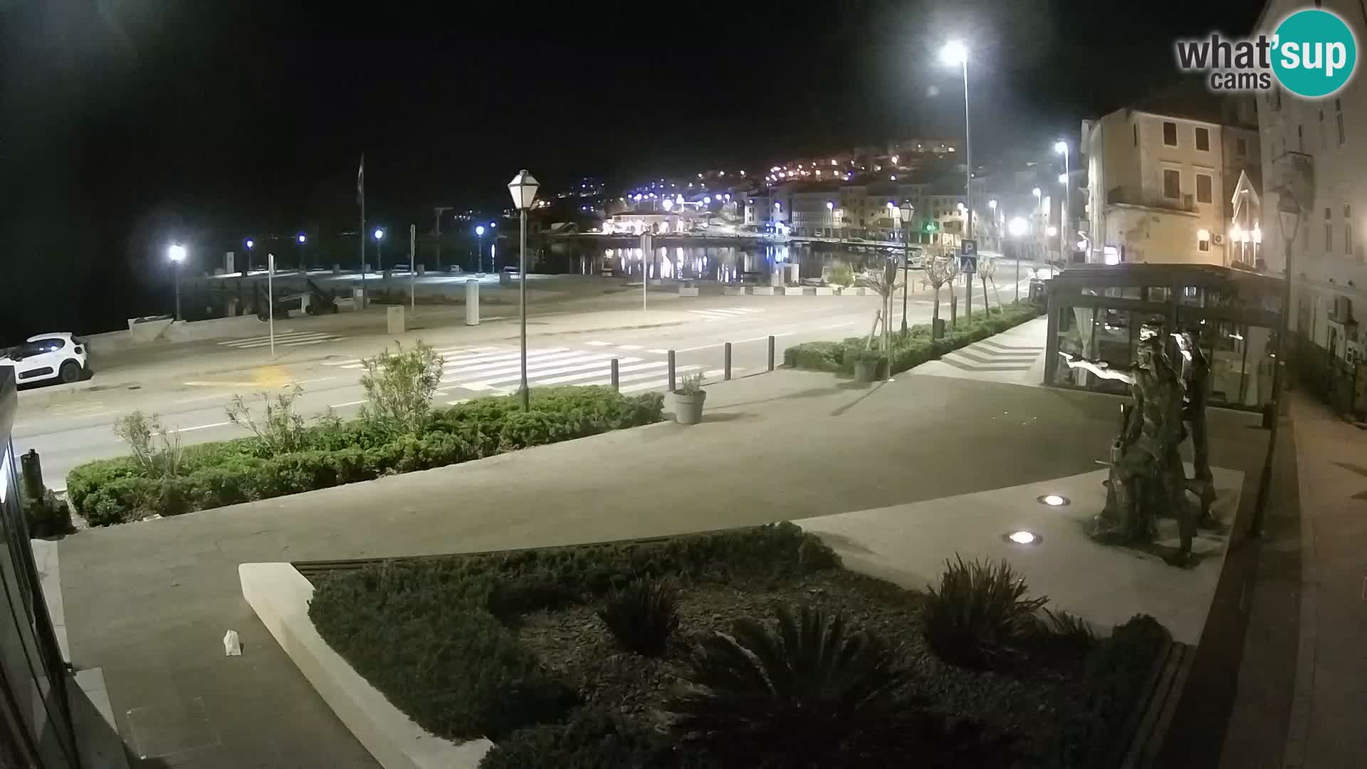 Live webcam Senj riva – seafront – Croatia