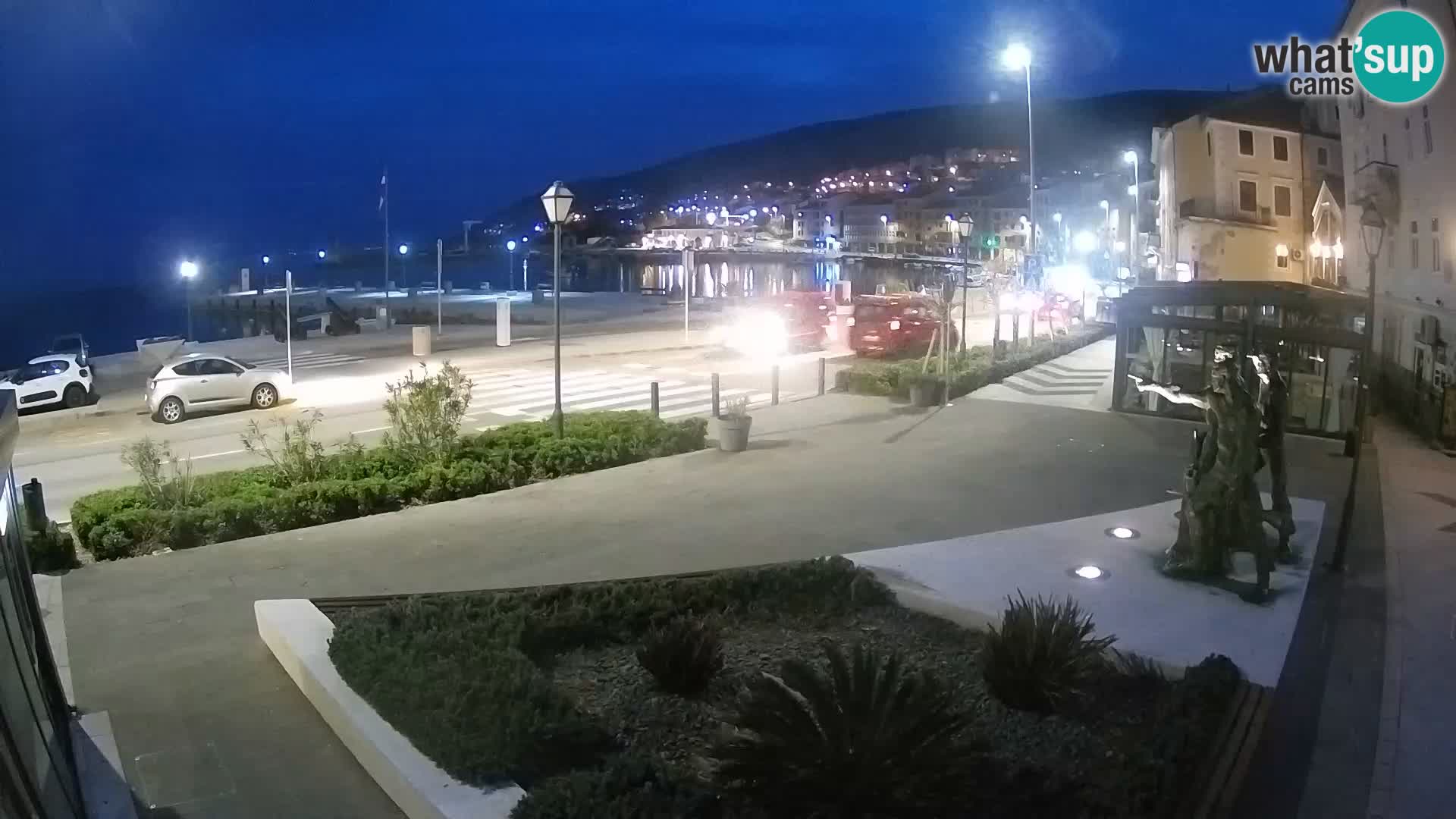 Live webcam Senj riva – fronte mare