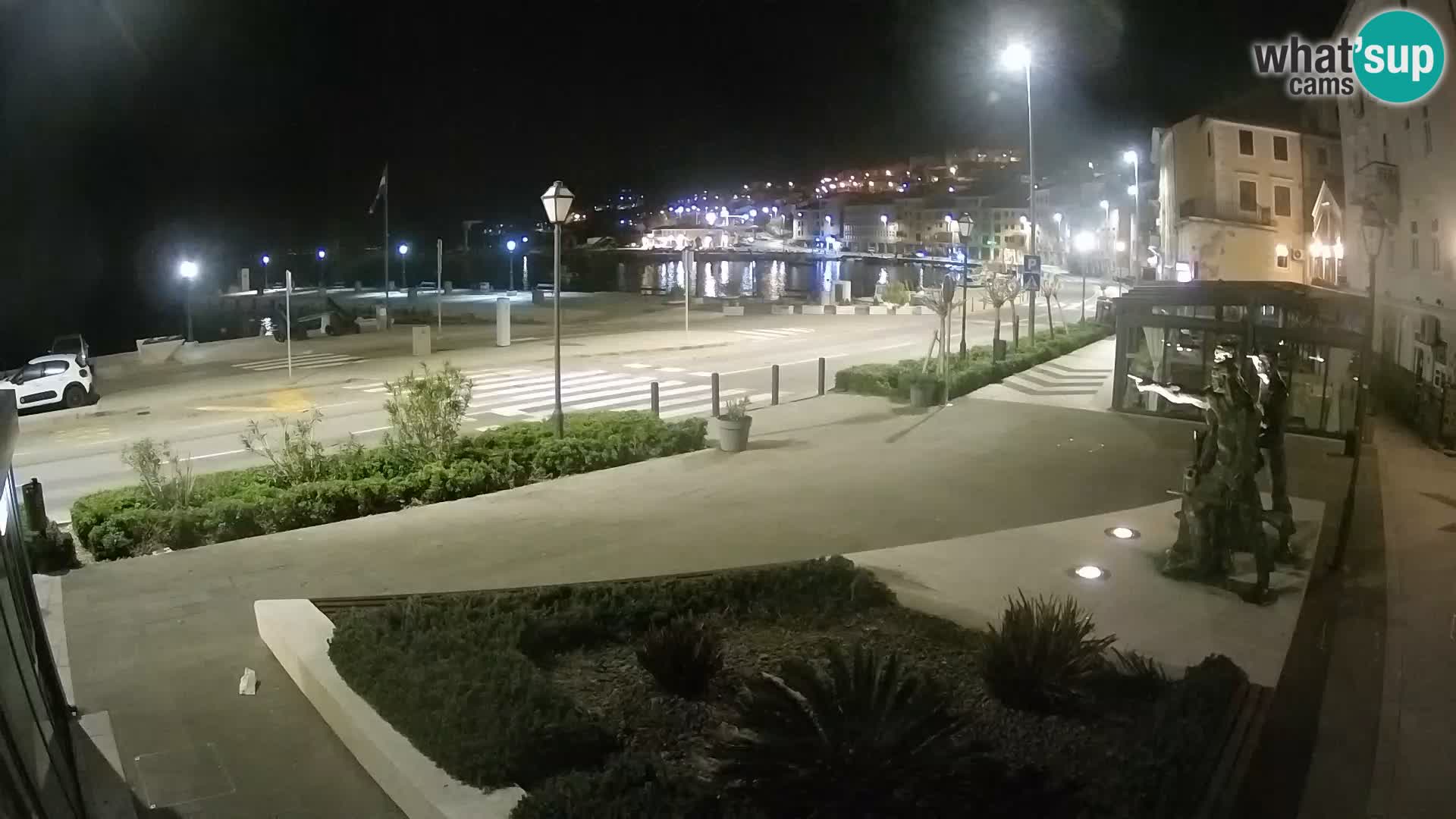 Live webcam Senj riva – fronte mare