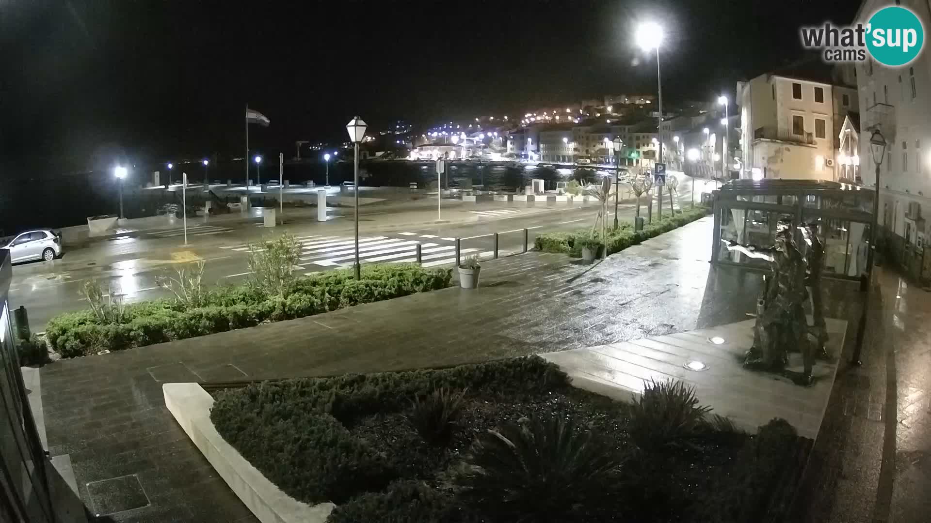 Live-Webcam Senj Riva – direkt am Meer – Kroatien